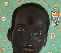 Love is Kind - 21st Century, Contemporary, Figurative Portrait, Africa Women