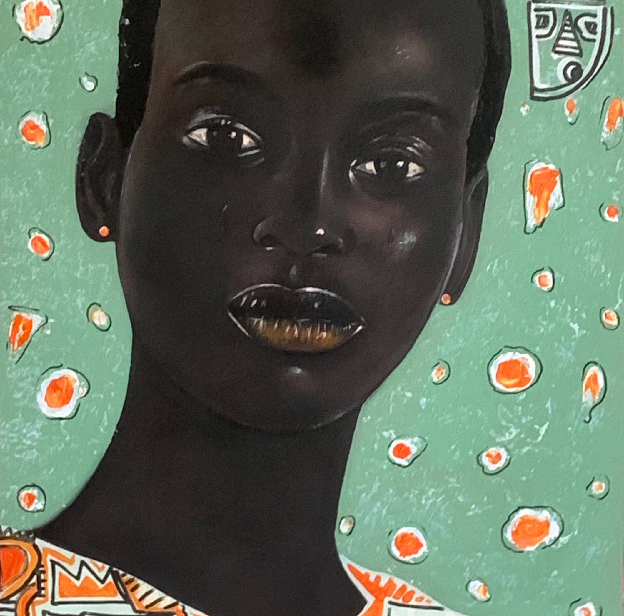 Love is Kind - 21. Jahrhundert, Zeitgenössisch, Figuratives Portrait, Afrika Frauen im Angebot 2