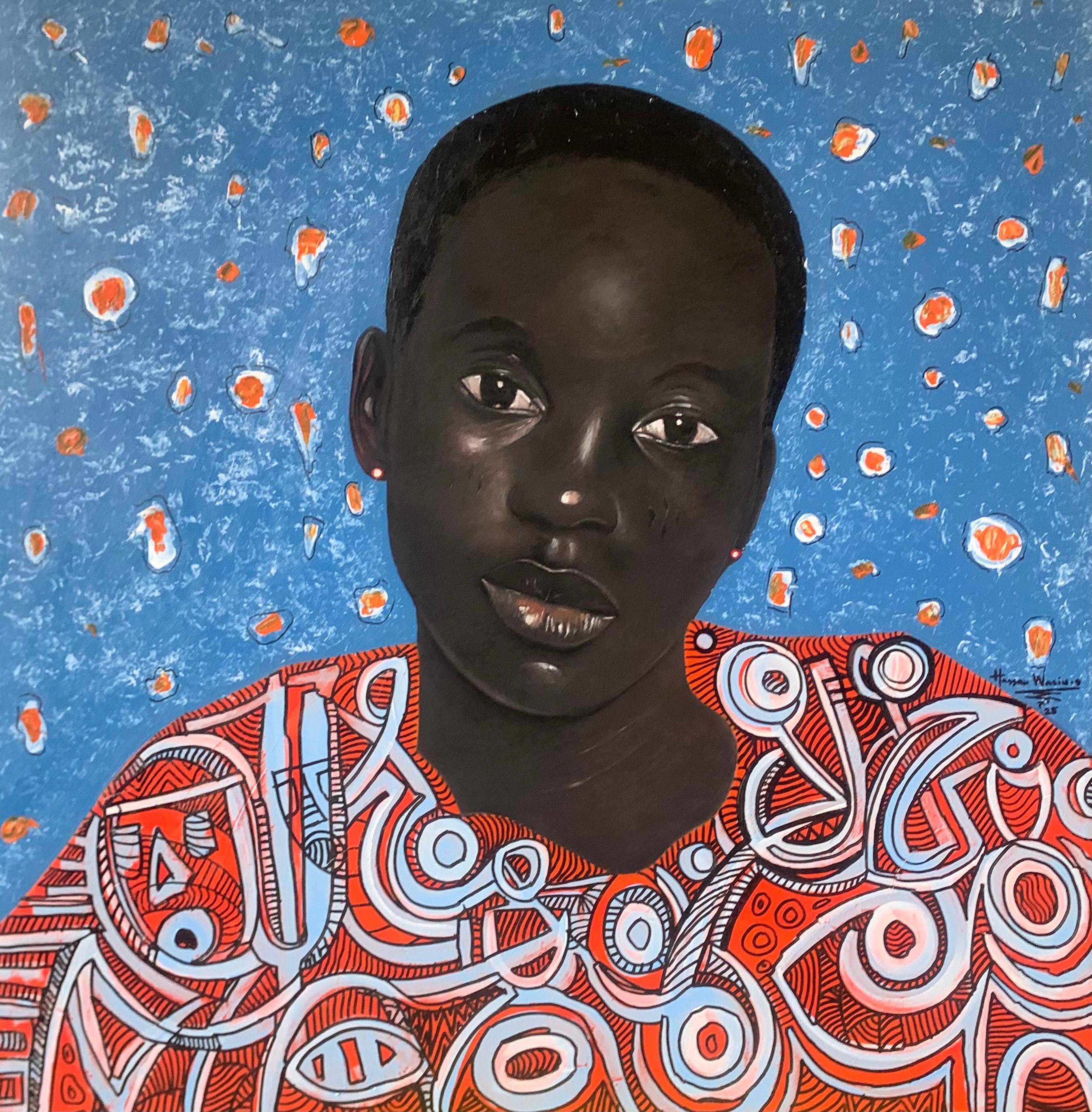 Orelisa - 21. Jahrhundert, Zeitgenössisch, Figuratives Porträt, Afrika Frauen