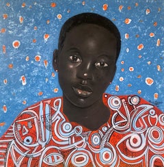 Orelisa - 21e siècle, AM Contemporary, Portrait figuratif, Afrique Femmes