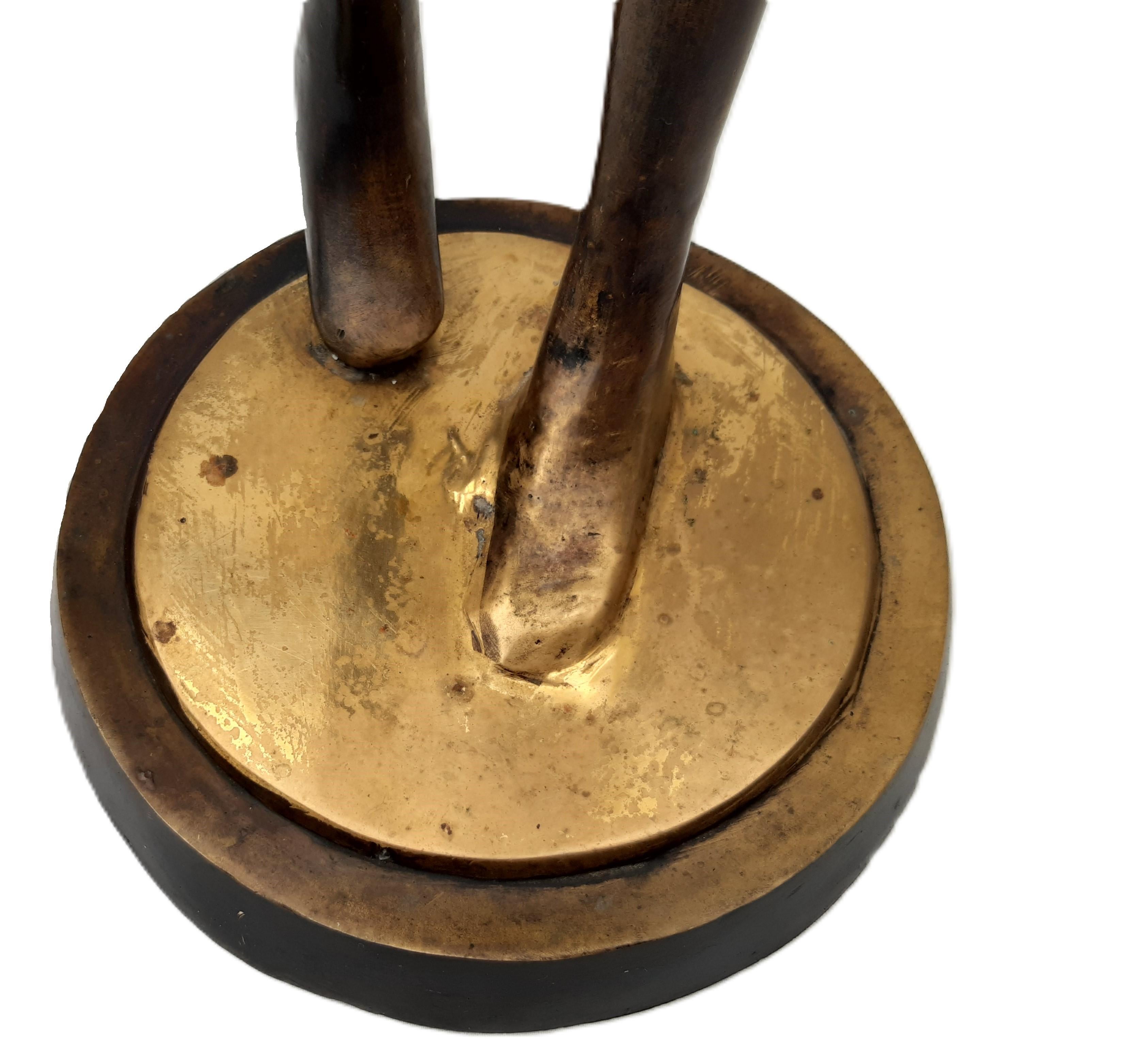 Wasserträgerin Bronze nach Karl Hagenauer 98cm 60er Jahre in vendita 1