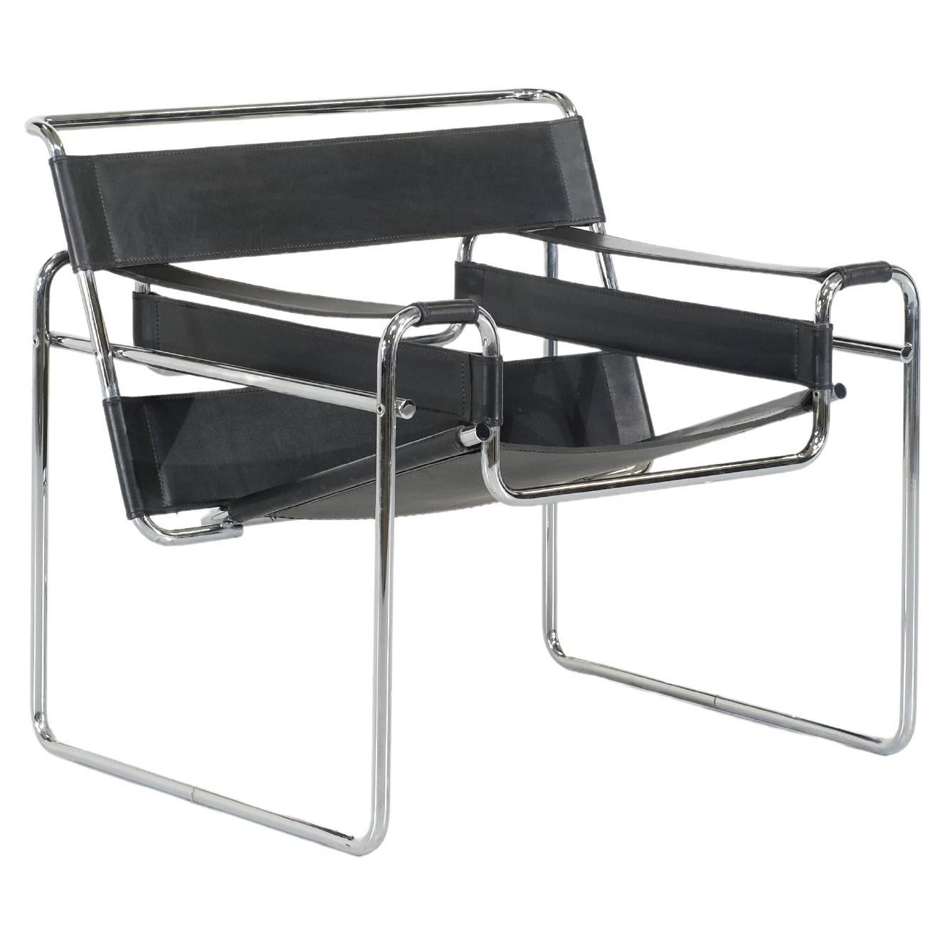 Poltrona Wassily di Marcel Breuer per Gavina - anni '60