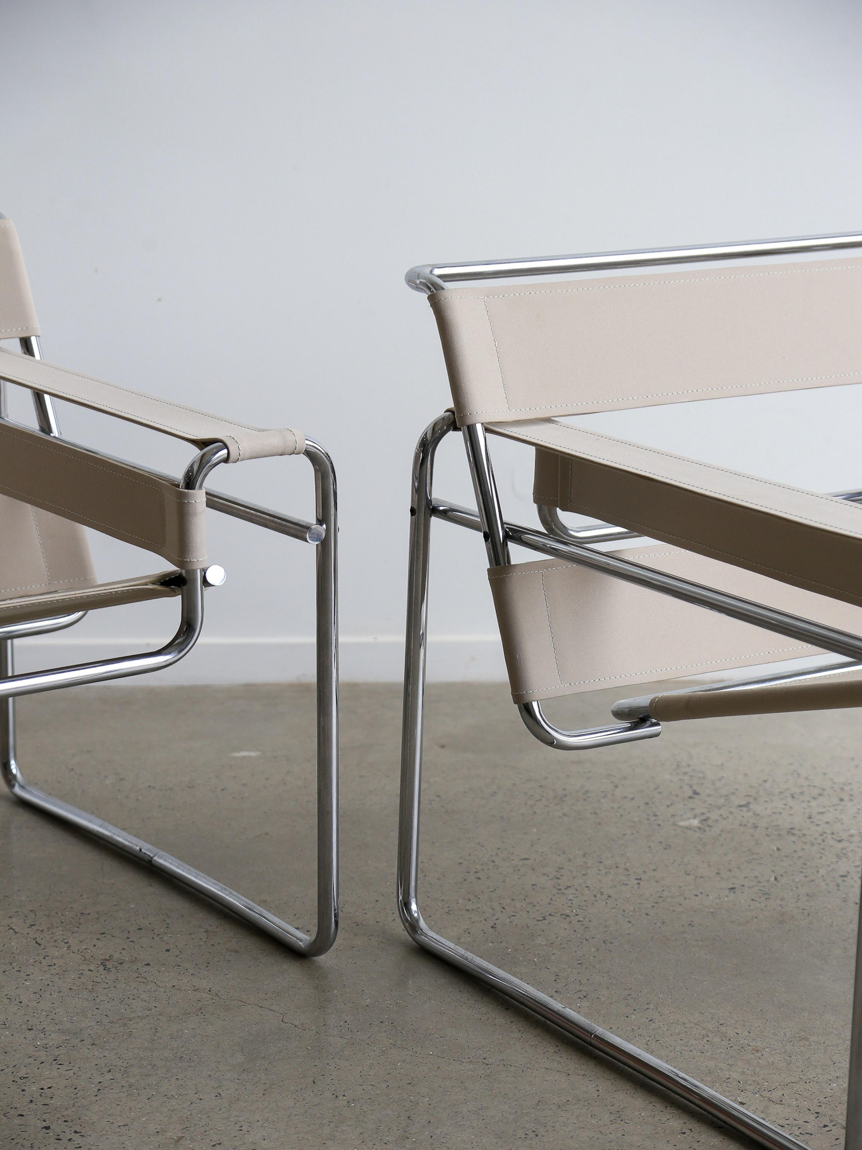 Italian Wassily Armchair by Marcel Breuer for Knoll 1960s