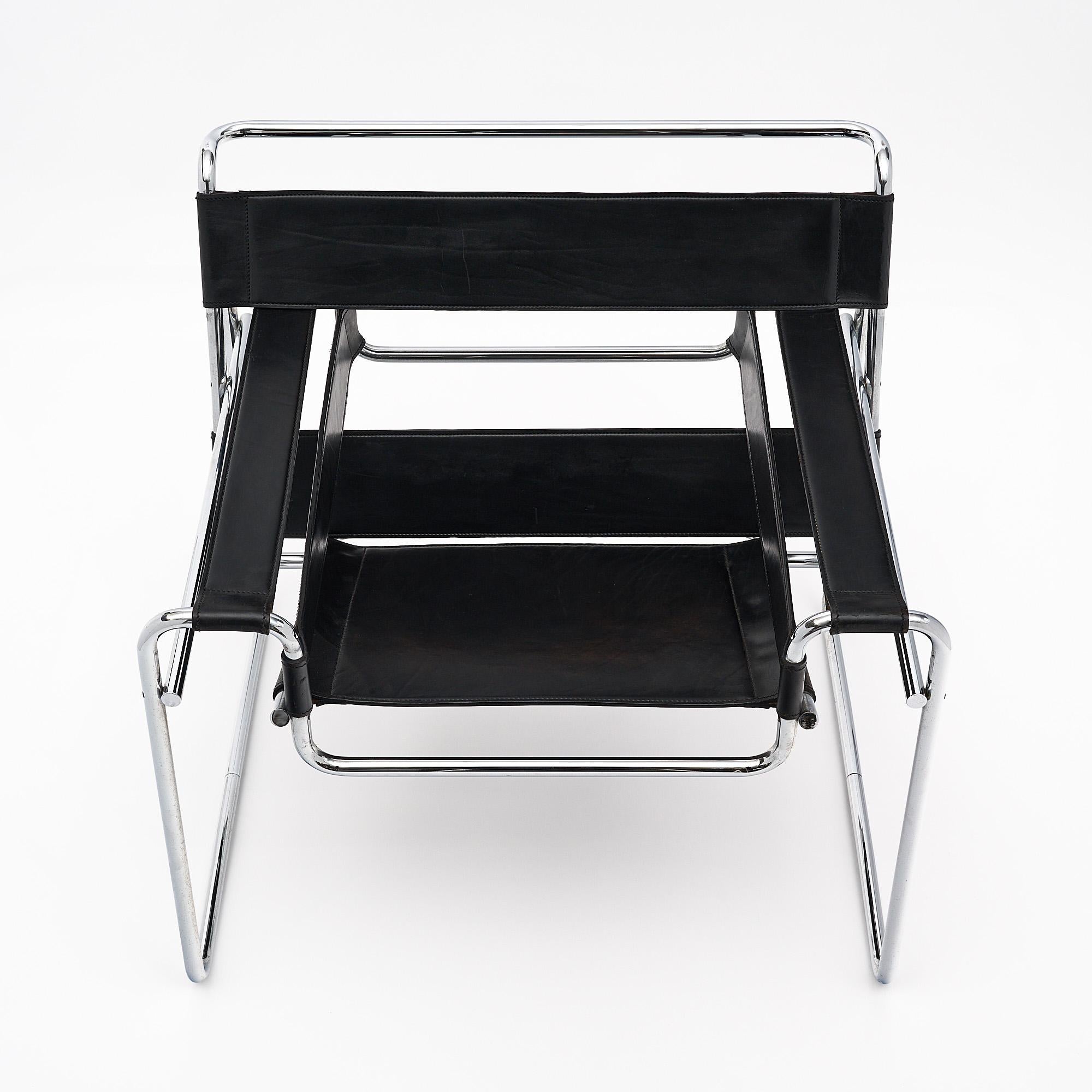 Wassily Armchairs by Marcel Breuer In Good Condition For Sale In Austin, TX