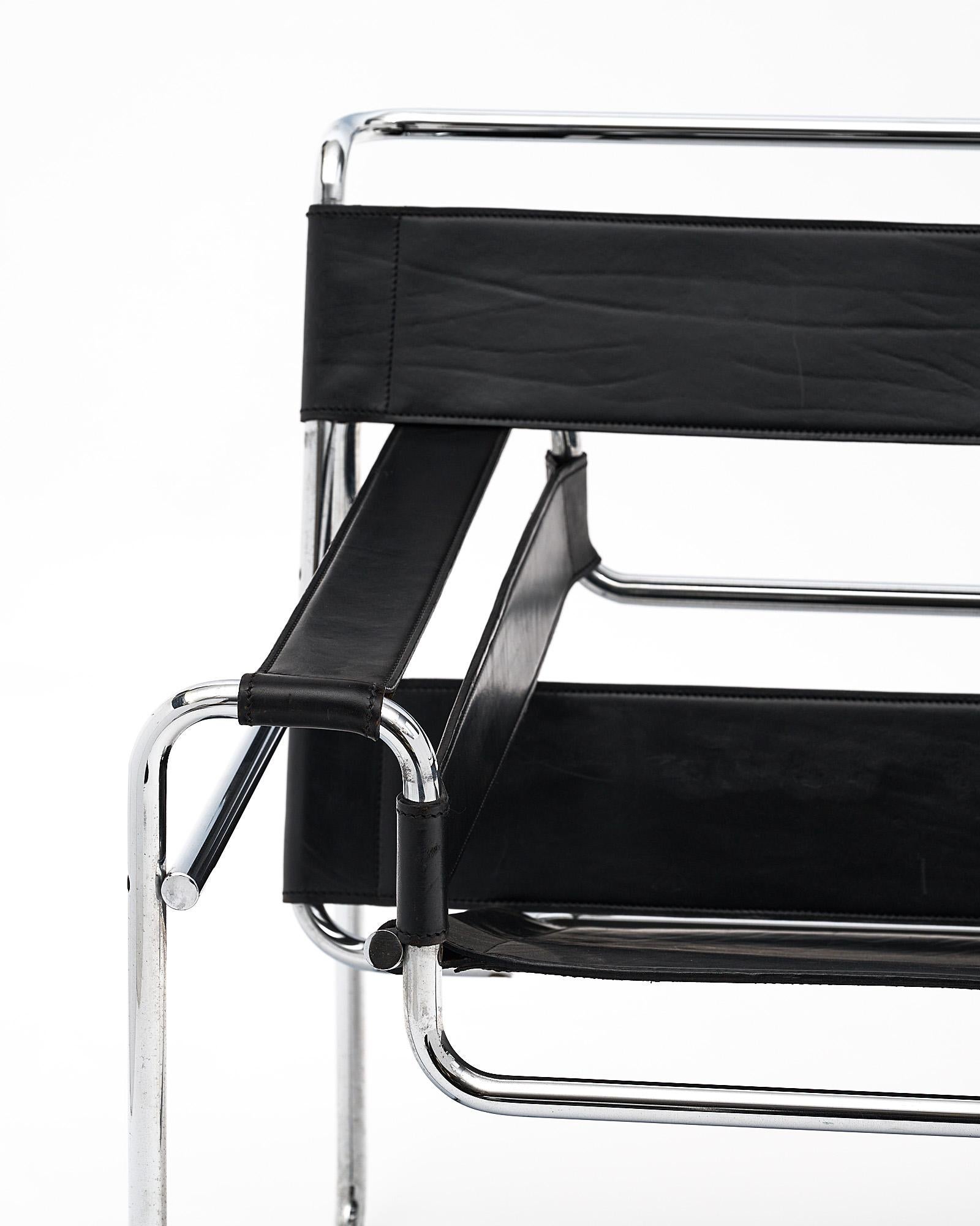 Wassily Armchairs by Marcel Breuer For Sale 2
