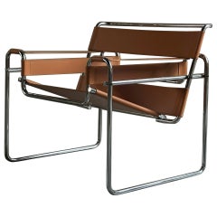 Wassily B3 armchair designed by Marcel Breuer for Gavina, 1970