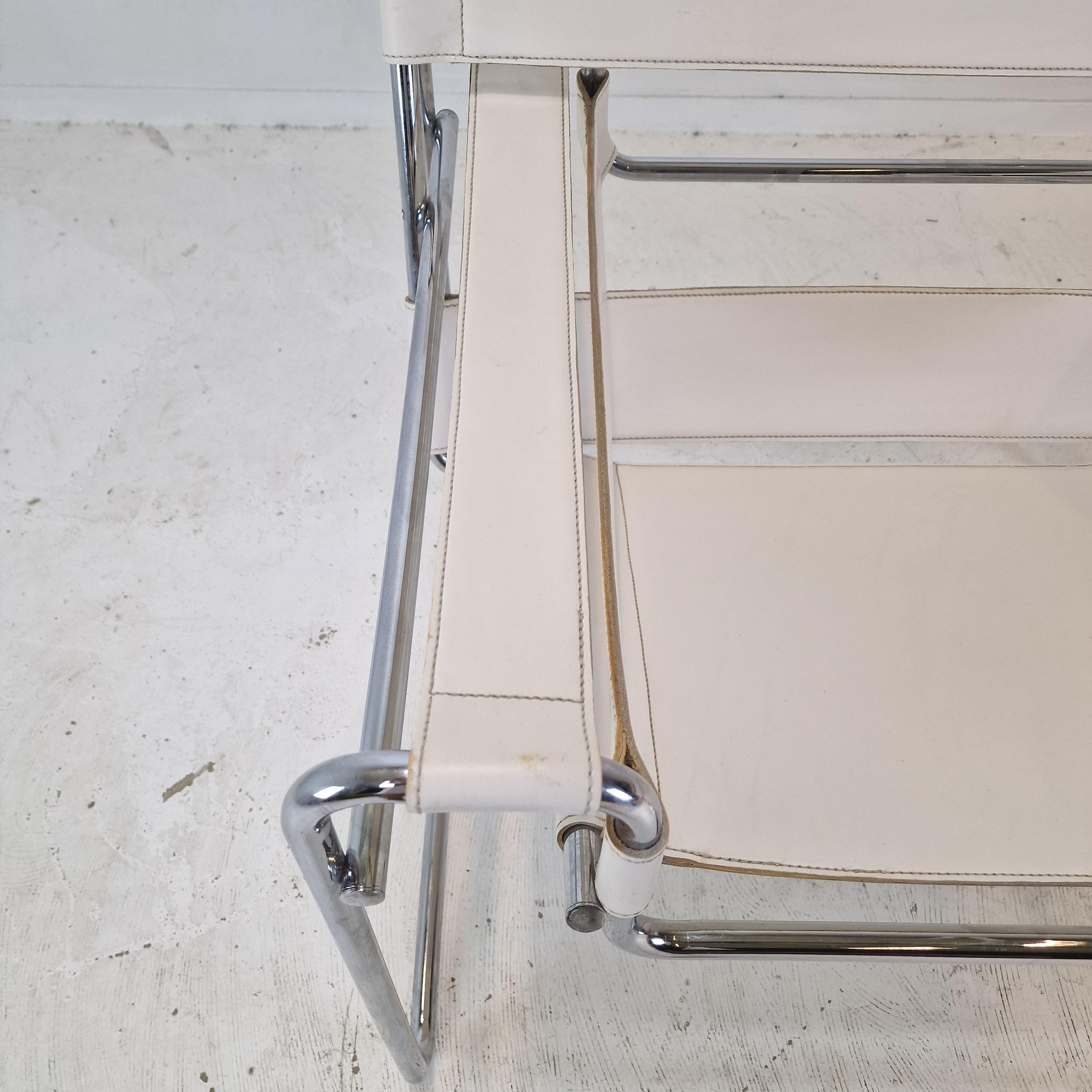 Wassily Chair by Marcel Breuer, 1980s For Sale 4