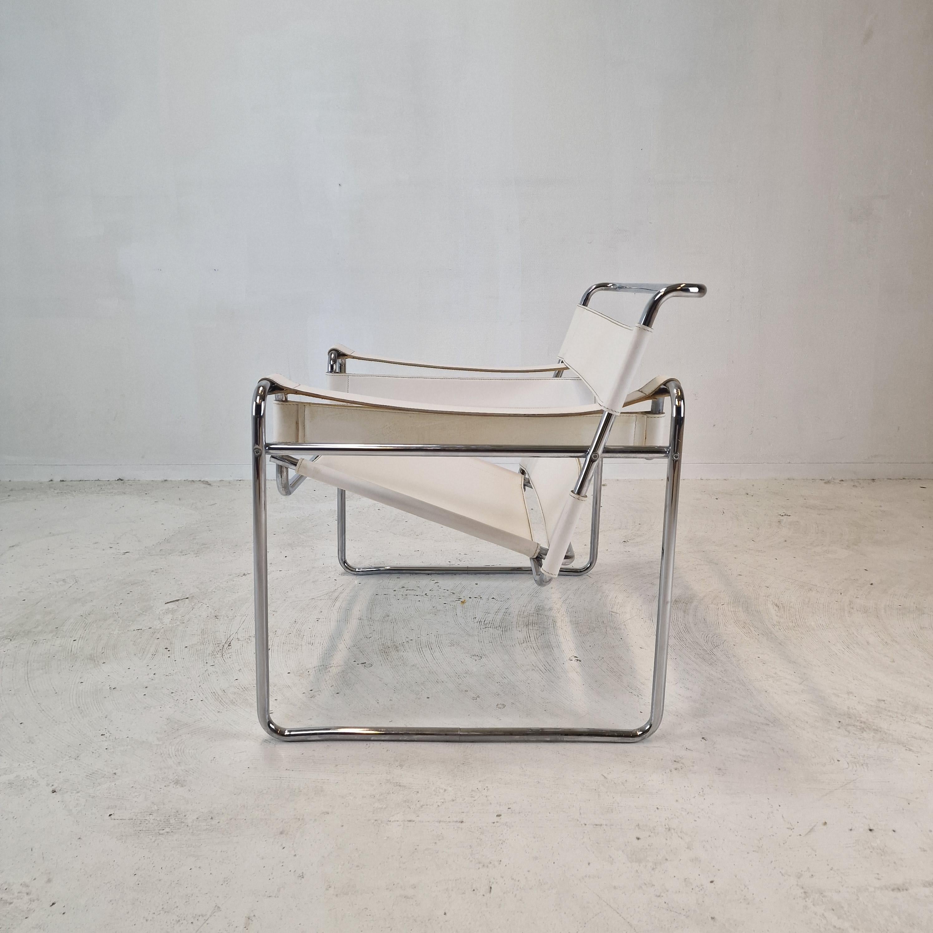 Wassily Chair by Marcel Breuer, 1980s In Good Condition For Sale In Oud Beijerland, NL