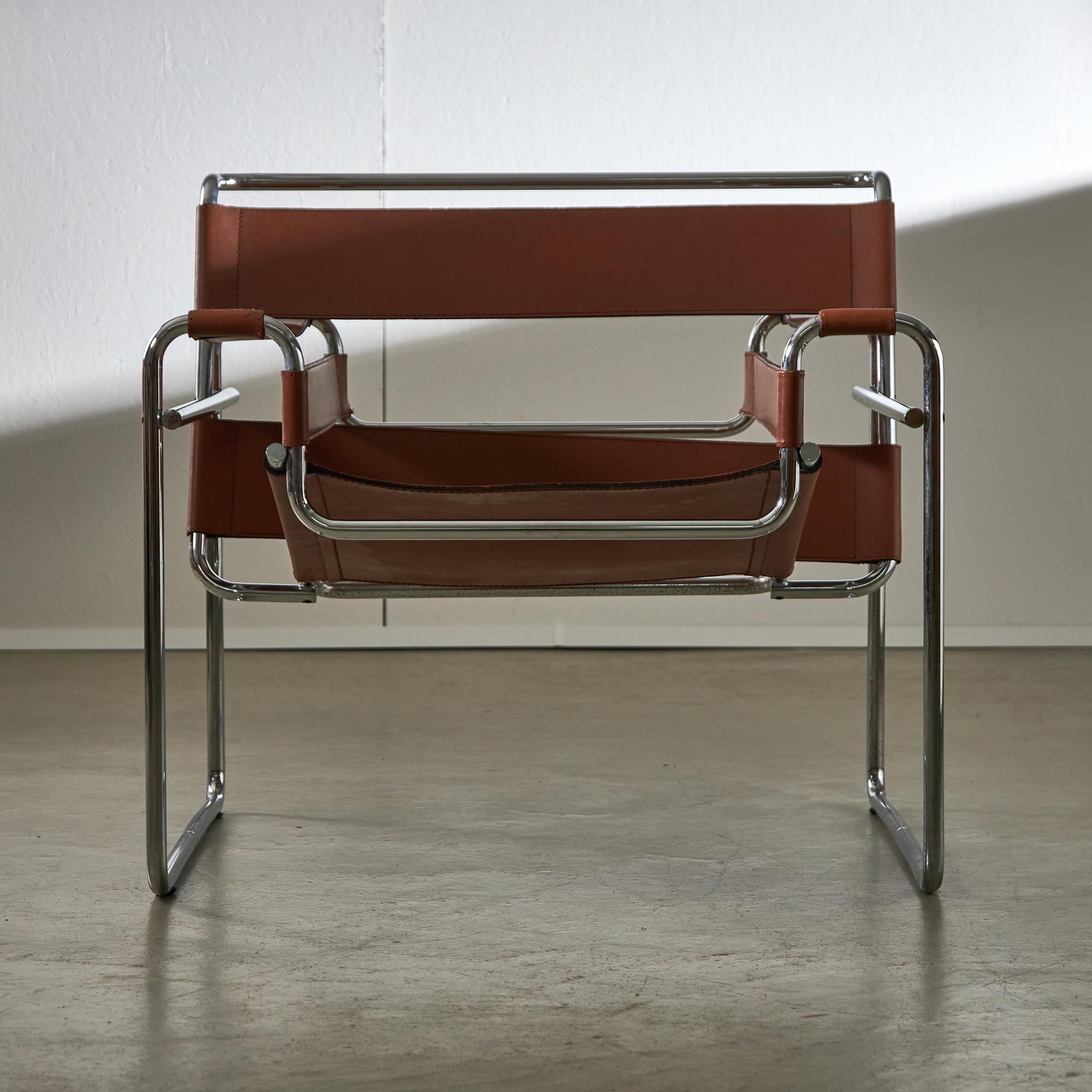 Italian Wassily Chair by Marcel Breuer for Gavina, 1920s