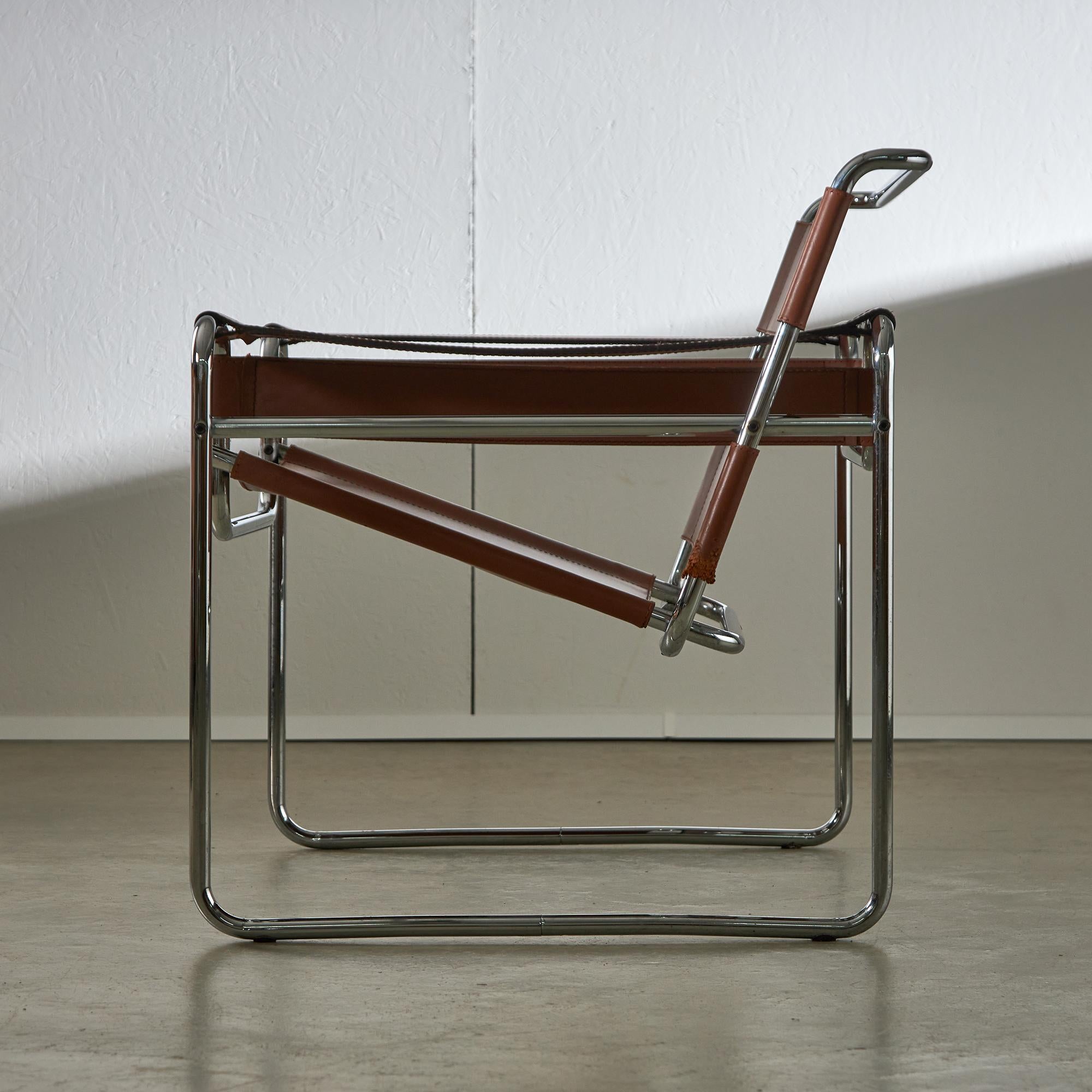 Italian Wassily Chair by Marcel Breuer for Gavina, 1920s