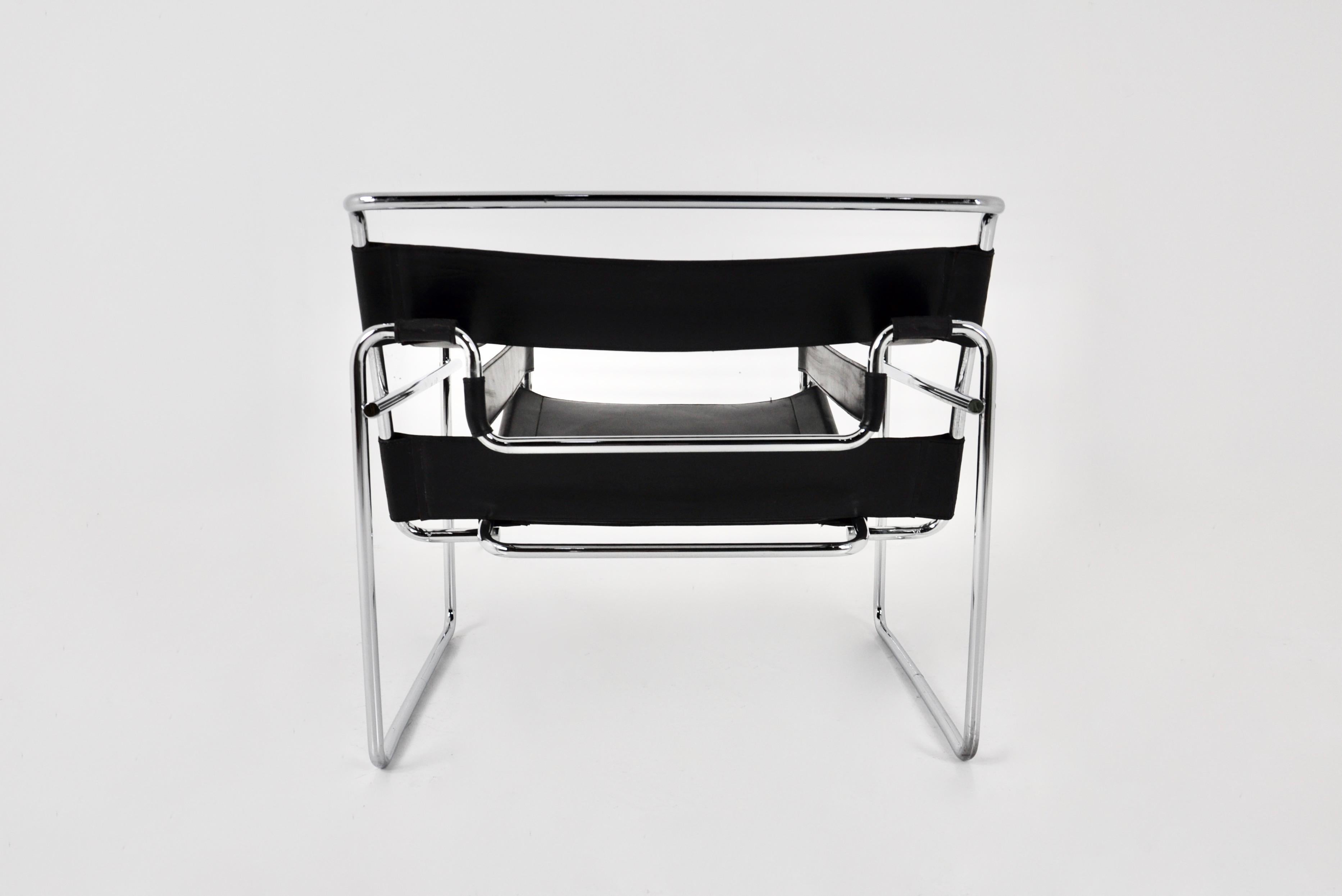 Wassily Chair by Marcel Breuer for Gavina, 1970s In Good Condition For Sale In Lasne, BE