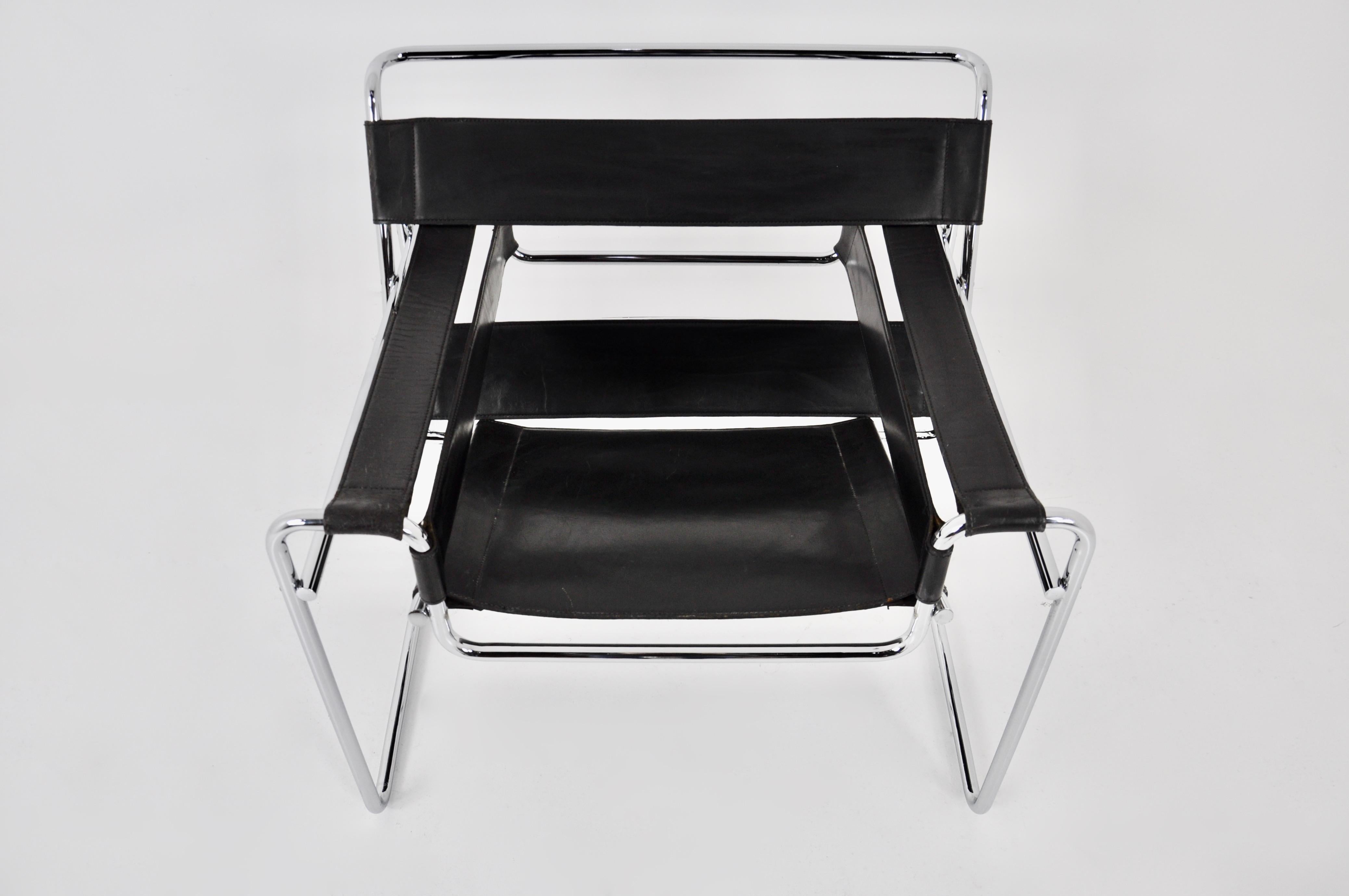 Wassily Chair by Marcel Breuer for Gavina, 1970s For Sale 1