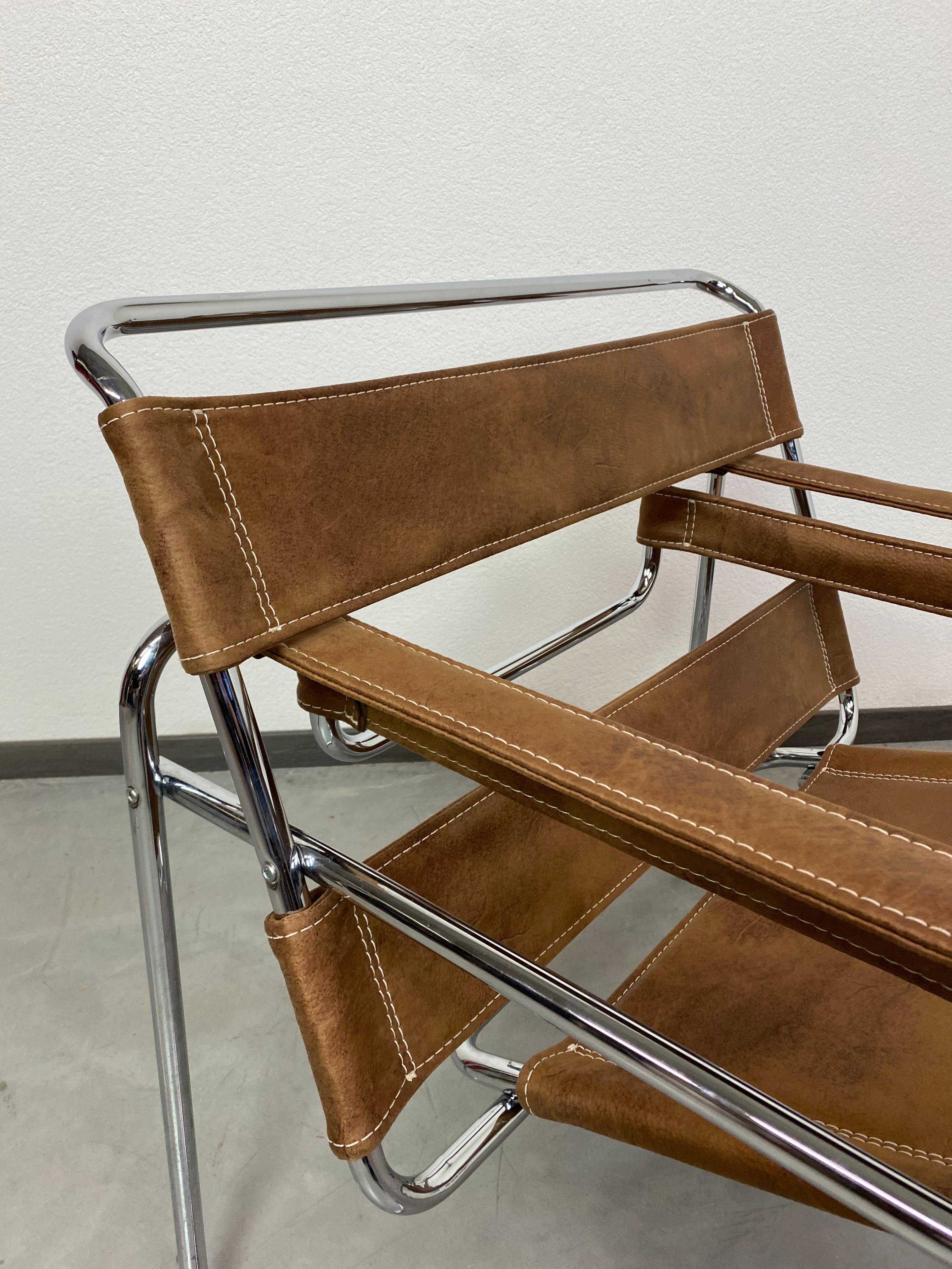 Bauhaus Wassily chair by Marcel Breuer For Sale