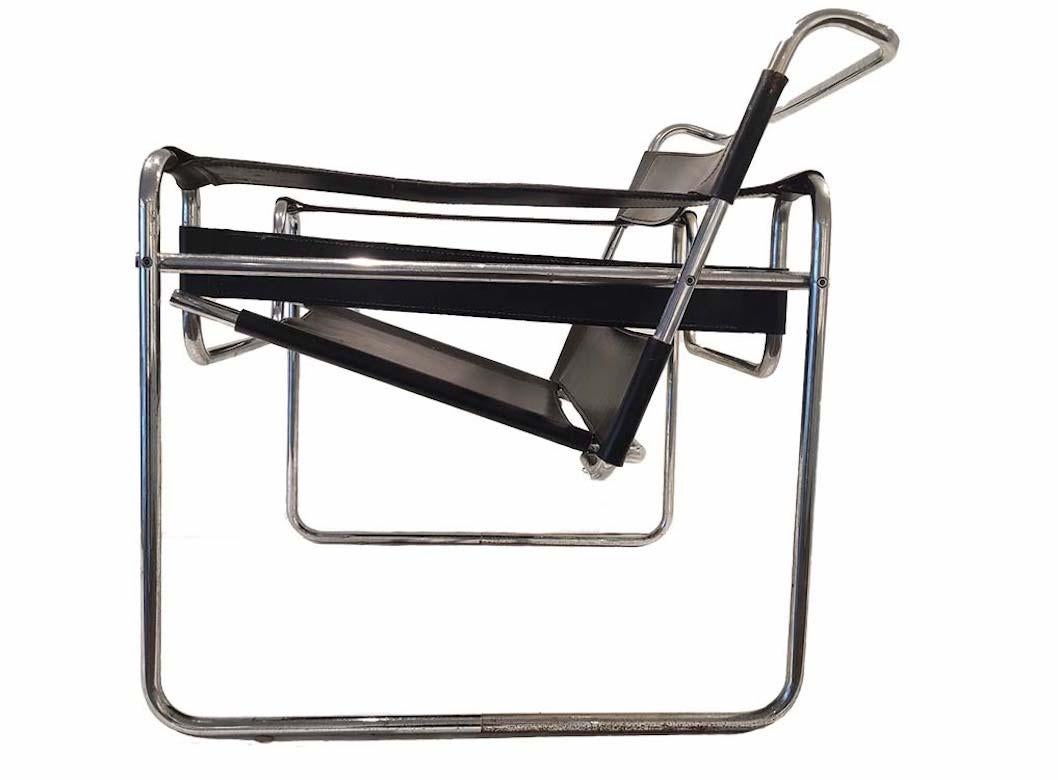 Wassily Chair by Marcel Breuer In Good Condition In Wichita, KS