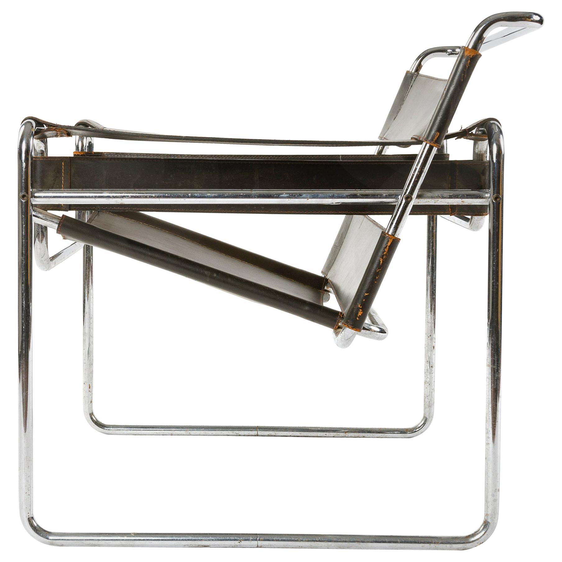 1950s Wassily Chair by Marcel Breuer