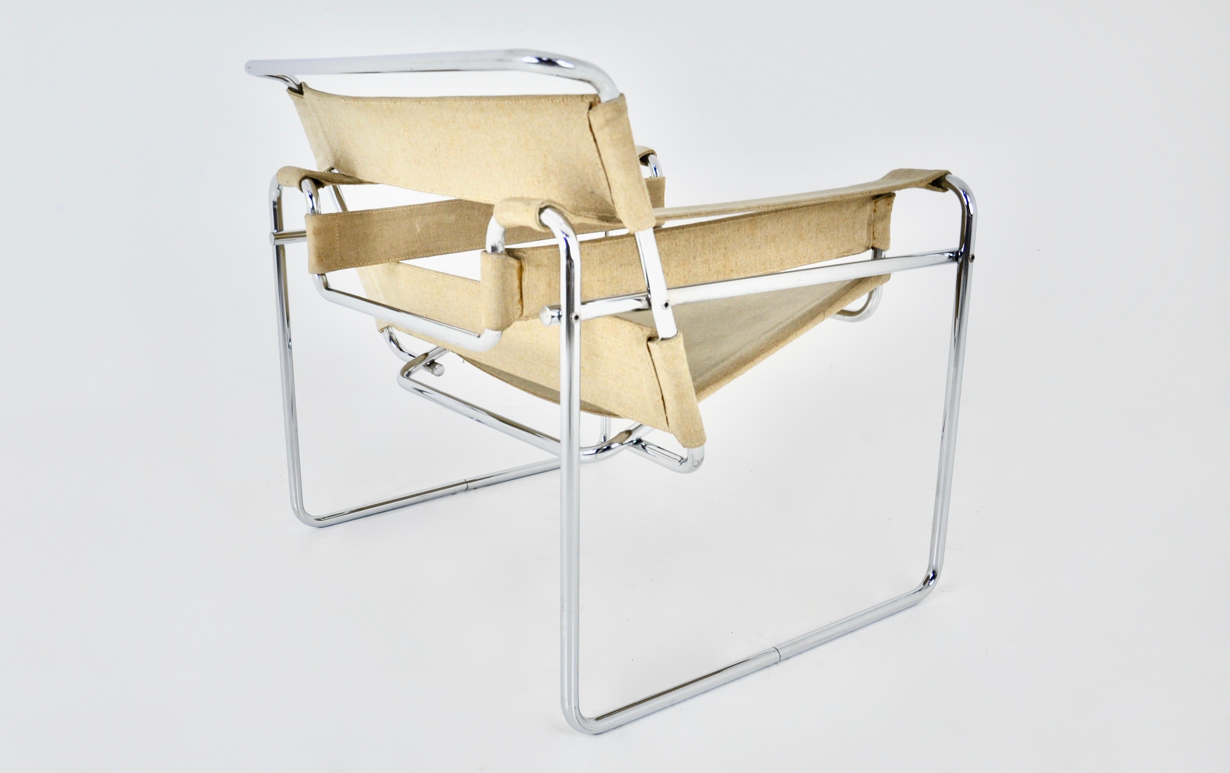 Wassily Chair in the style of Marcel Breuer, 1980s 1
