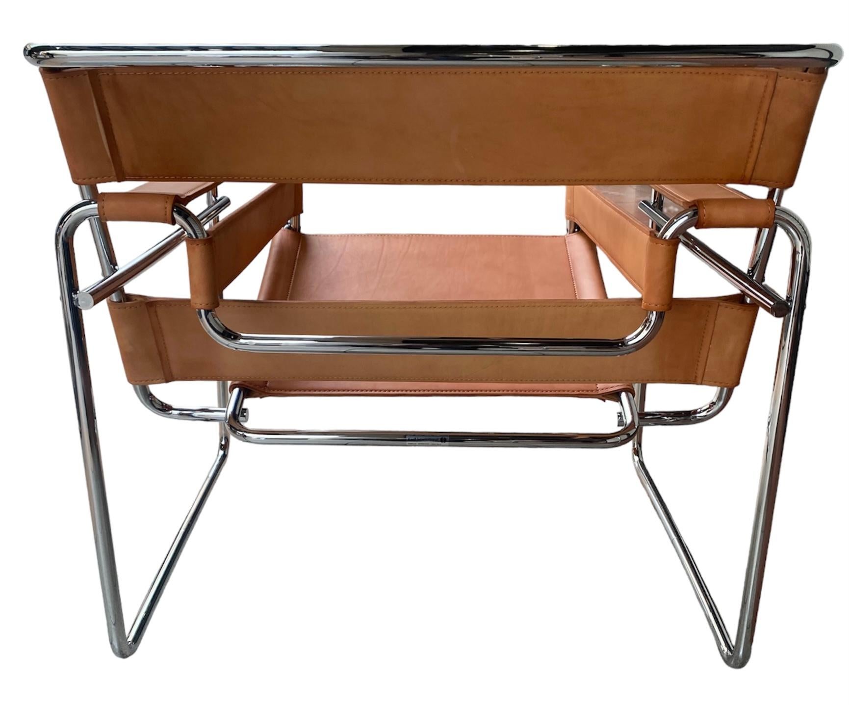 Wassily Chair, Marcel Breuer Knoll International Old Edition, circa 1960 For Sale 3