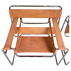 Wassily Chair, Marcel Breuer Knoll International Old Edition, circa 1960