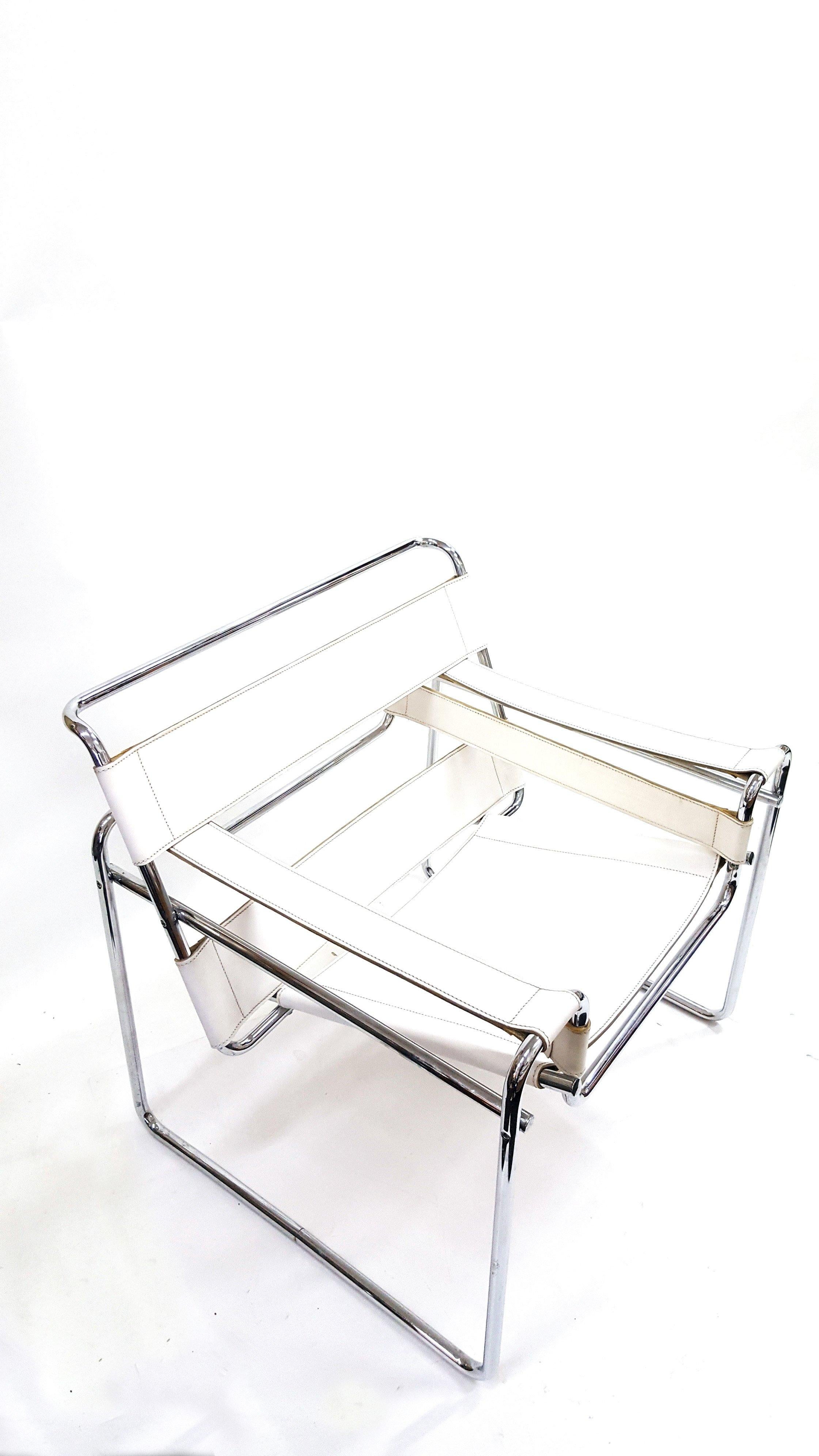 Wassily Chair:: Modell B3:: von Marcel Breuer:: Vintage:: 1970er (Bauhaus)