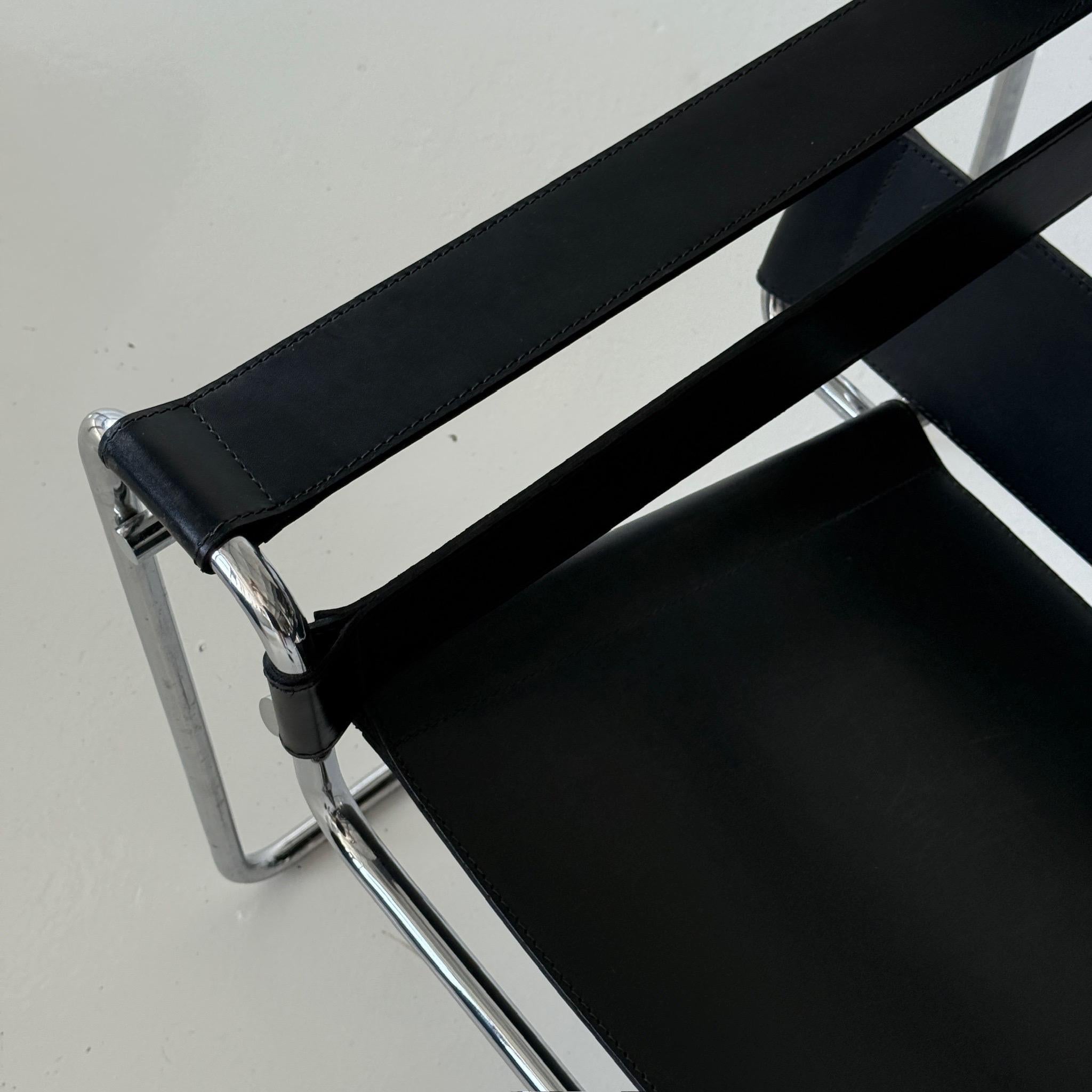 Wassily-Stühle von Marcel Breuer für Gavina (Moderne der Mitte des Jahrhunderts) im Angebot