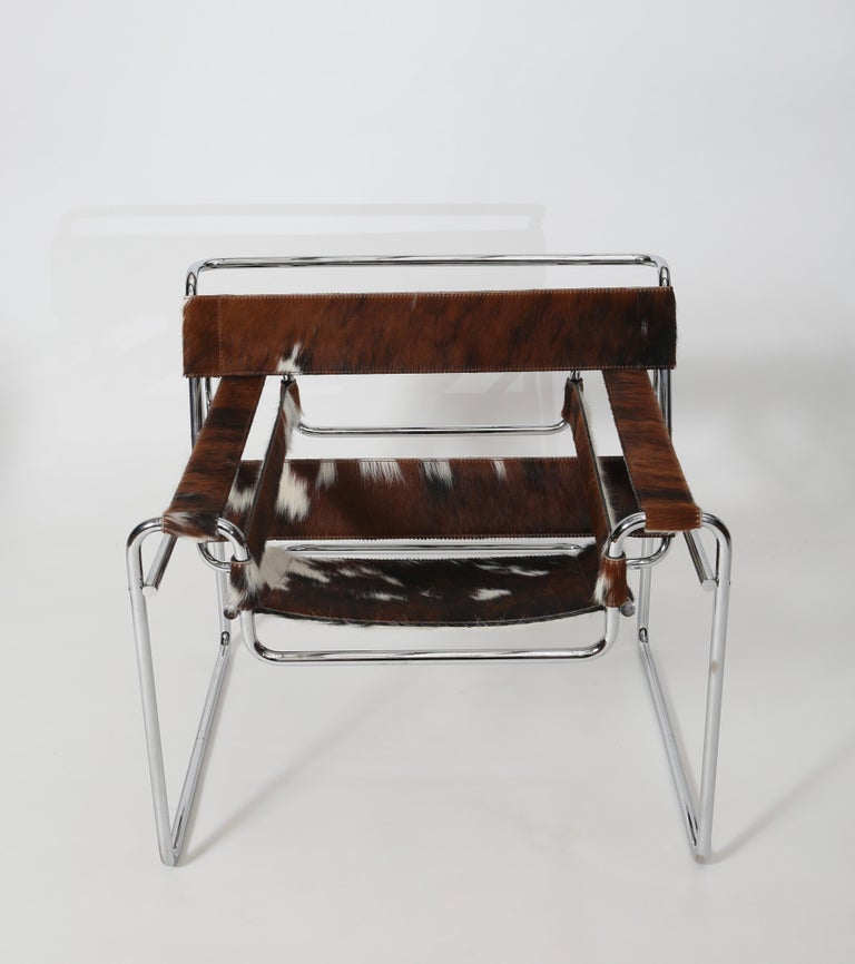 Wassily Chairs by Marcel Breuer for Knoll, a Pair In Good Condition In Portland, OR