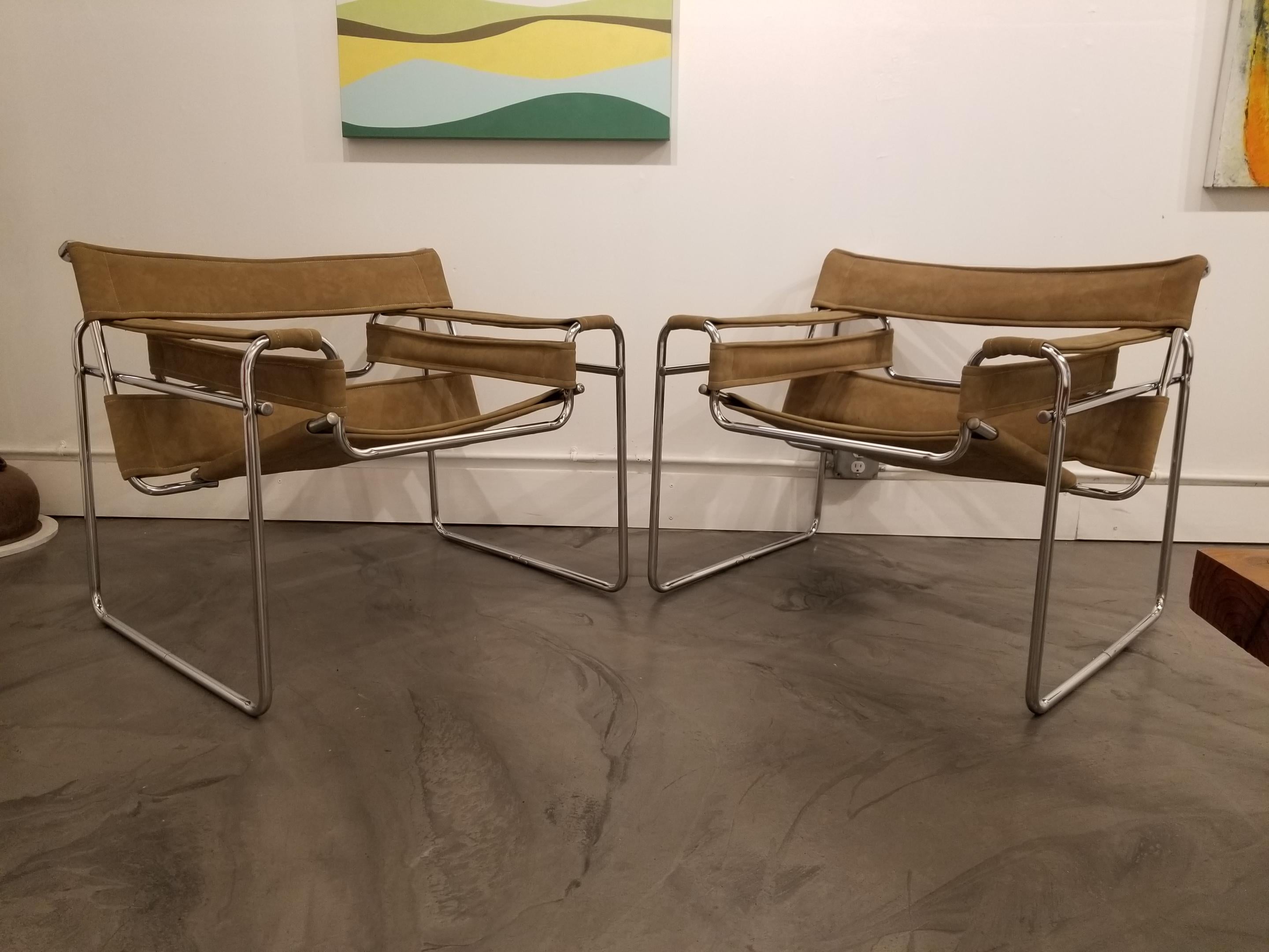 Late 20th Century Wassily Chairs by Marcel Breuer