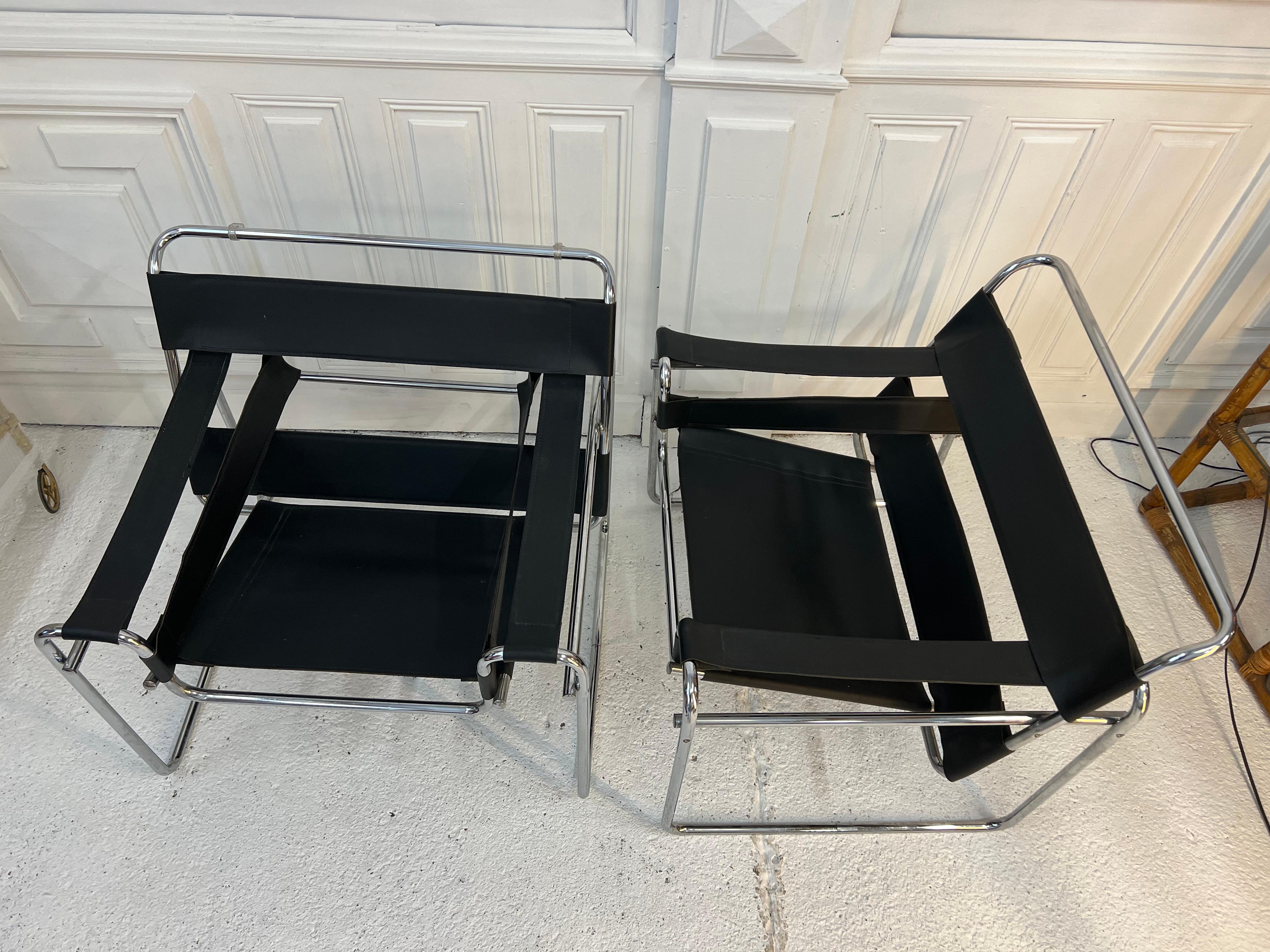 Wassily Chairs Marcel Breuer Bauhaus Period For Sale 4