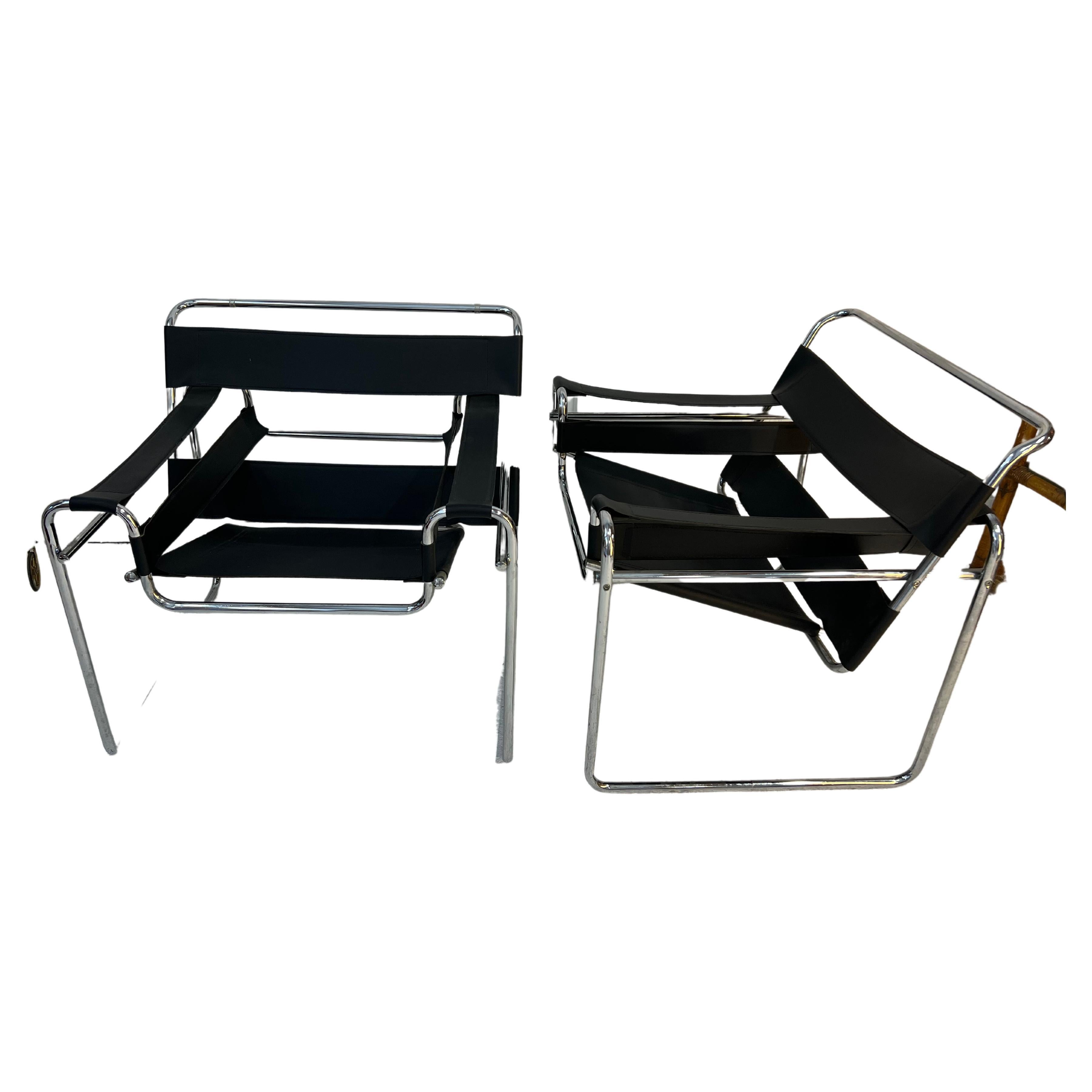 Wassily Chairs Marcel Breuer Bauhaus Period For Sale