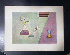 Wassily Kandinsky Limited Edition Lithograph Deux Raies Noir Two Black Lines