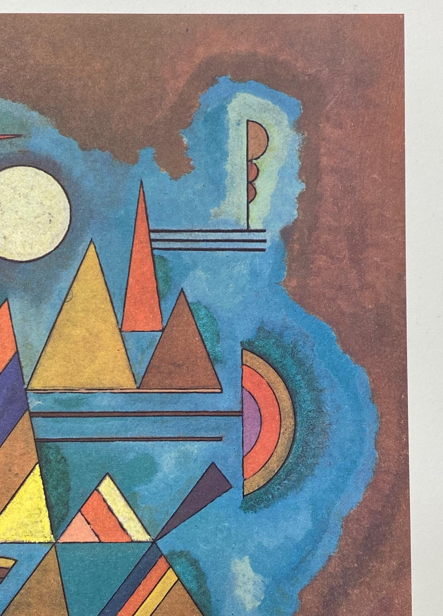 Wassily Kandinsky Limitierte Auflage Offsetlithographie 