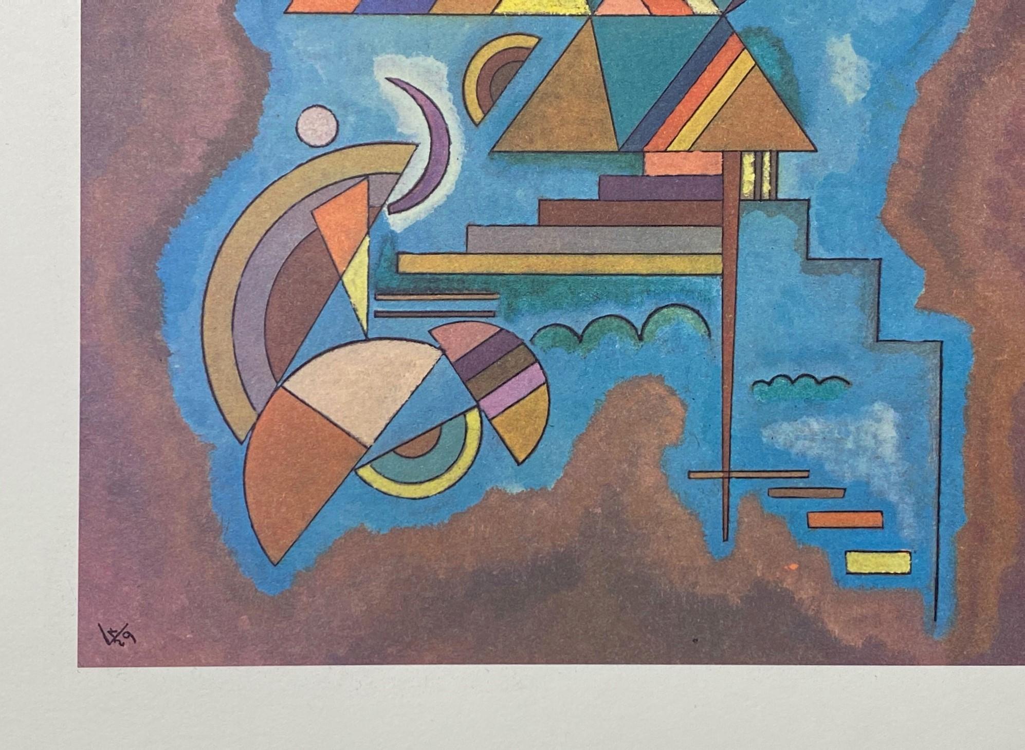 Wassily Kandinsky Limitierte Auflage Offsetlithographie 
