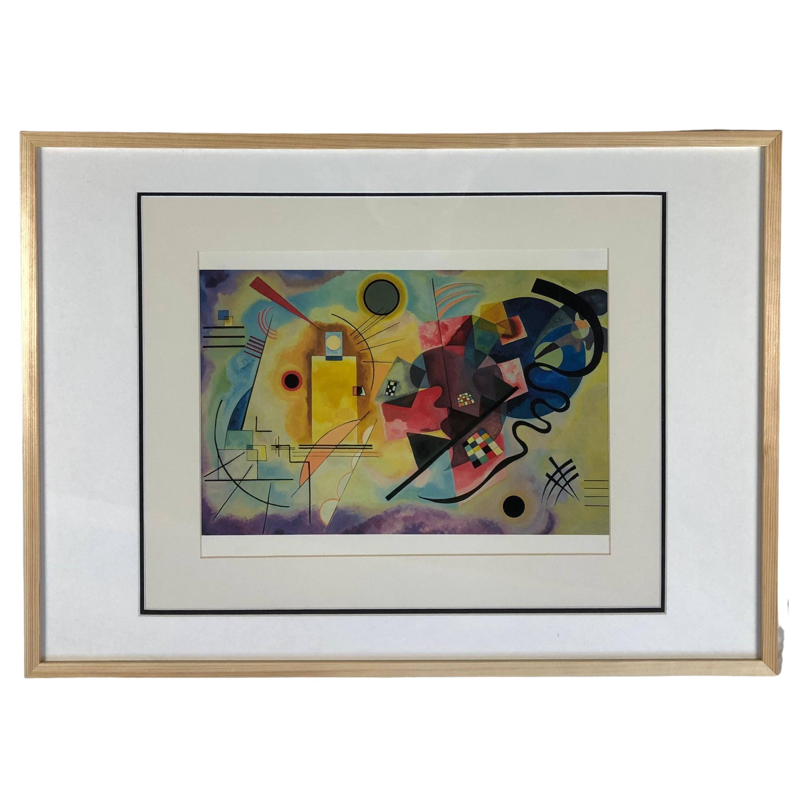 Wassily Kandinsky Print from Painting  For Sale
