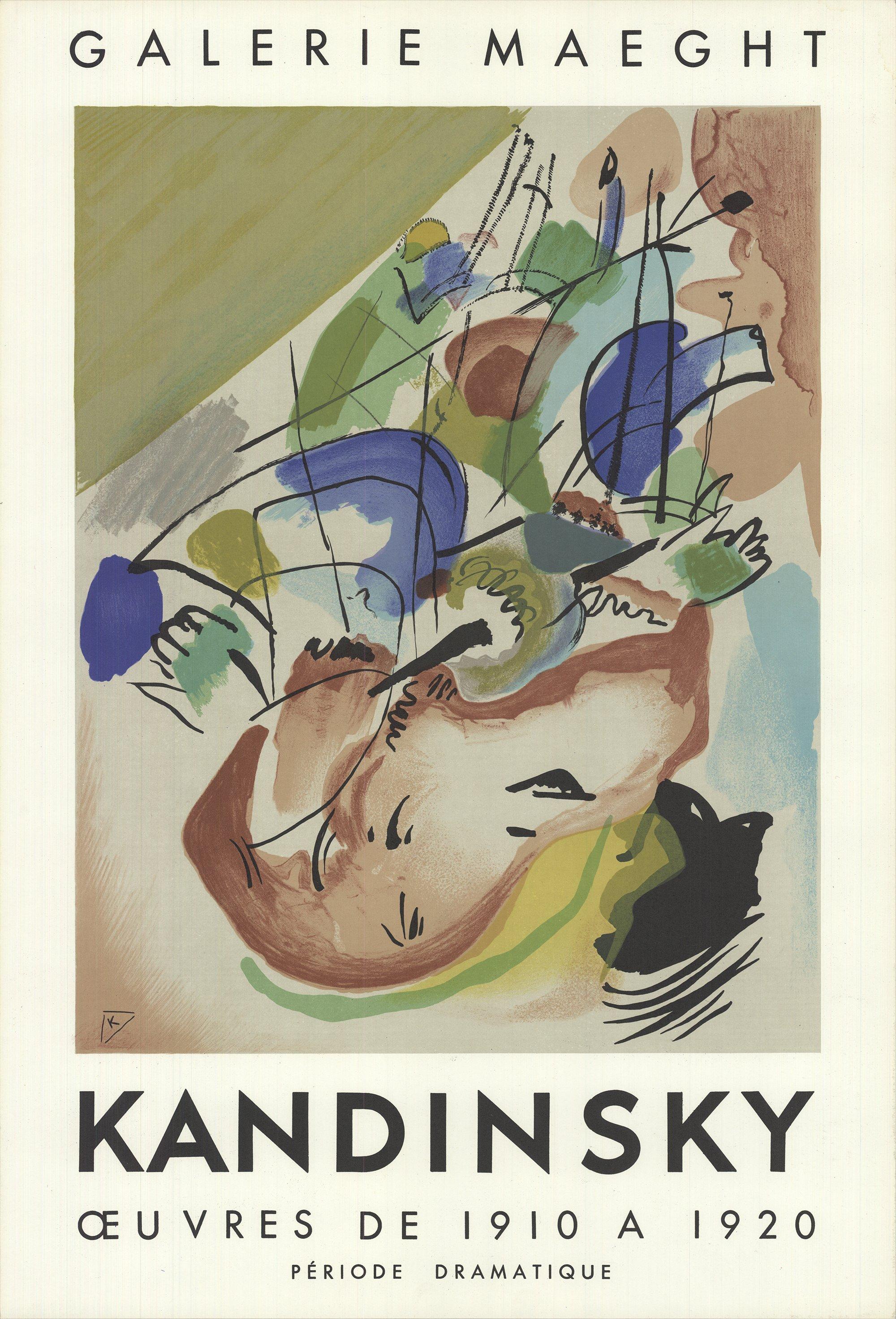 Paper Size: 22 x 15 inches ( 55.88 x 38.1 cm )
 Image Size: 15.75 x 12.5 inches ( 40.005 x 31.75 cm )
 Framed: No
 Condition: A-: Near Mint, very light signs of handling
 
 Additional Details: This lithographic poster was printed by Mourlot in 1955