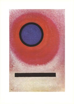 1990 Wassily Kandinsky 'At Once' Expressionisme Multicolore France Lithographie