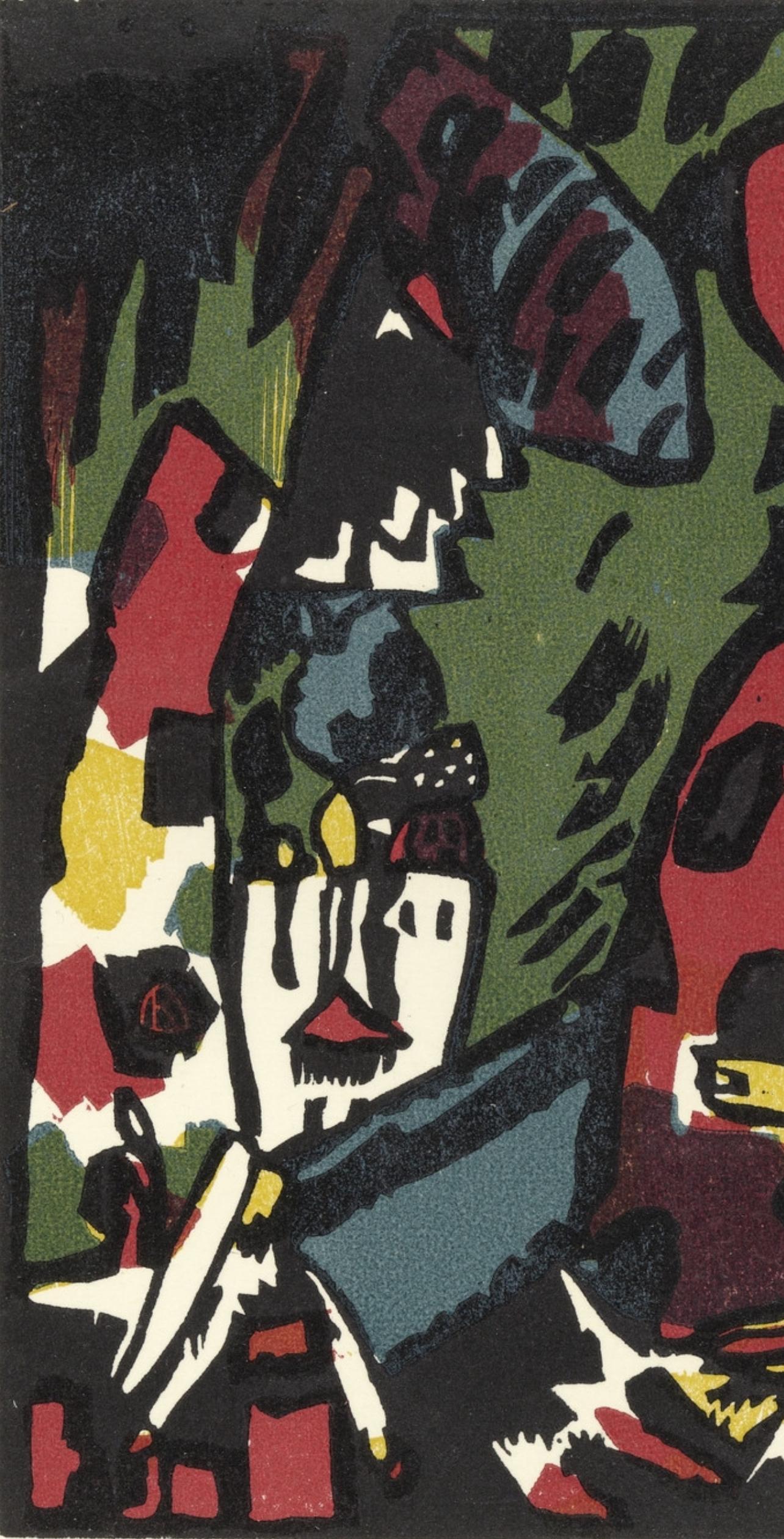 Bogenschütze (Roethel 79), Wassily Kandinsky For Sale 1