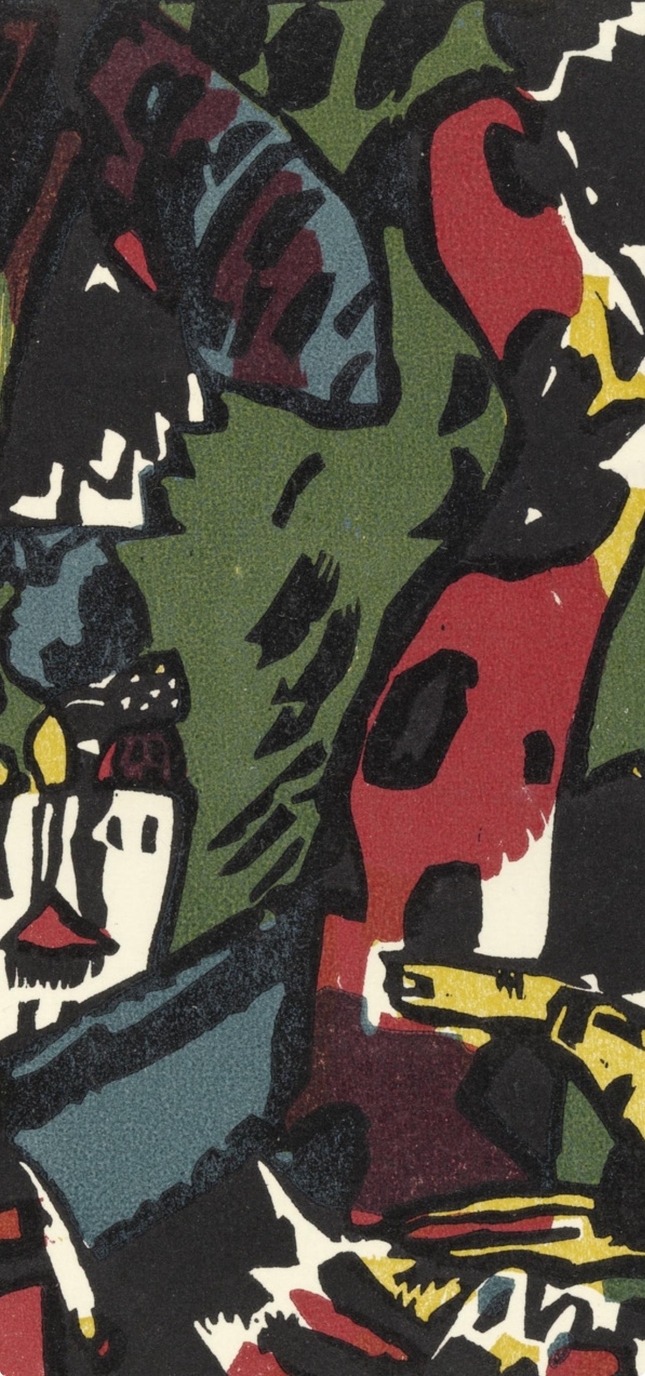 Bogenschütze (Roethel 79), Wassily Kandinsky im Angebot 2