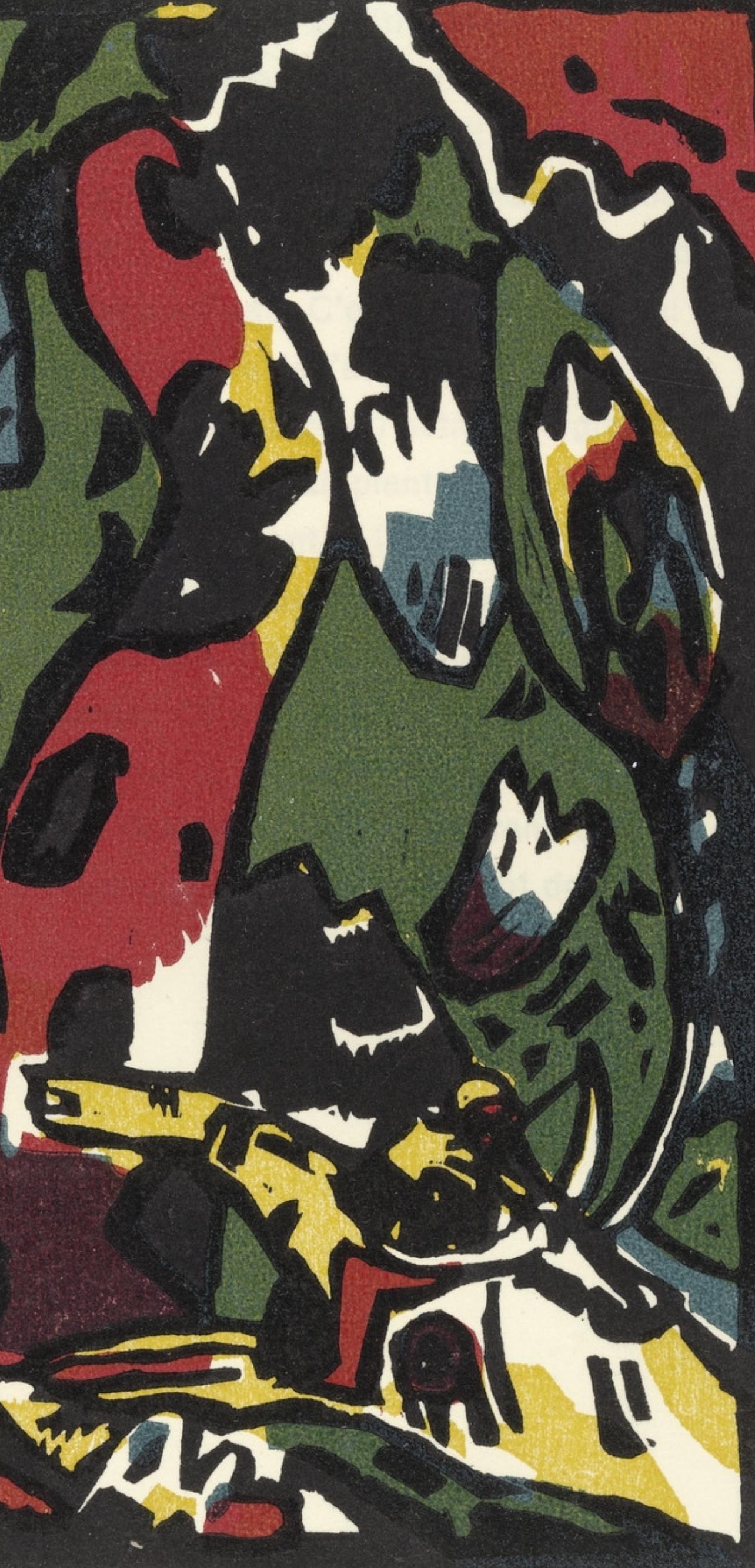 Bogenschütze (Roethel 79), Wassily Kandinsky im Angebot 3
