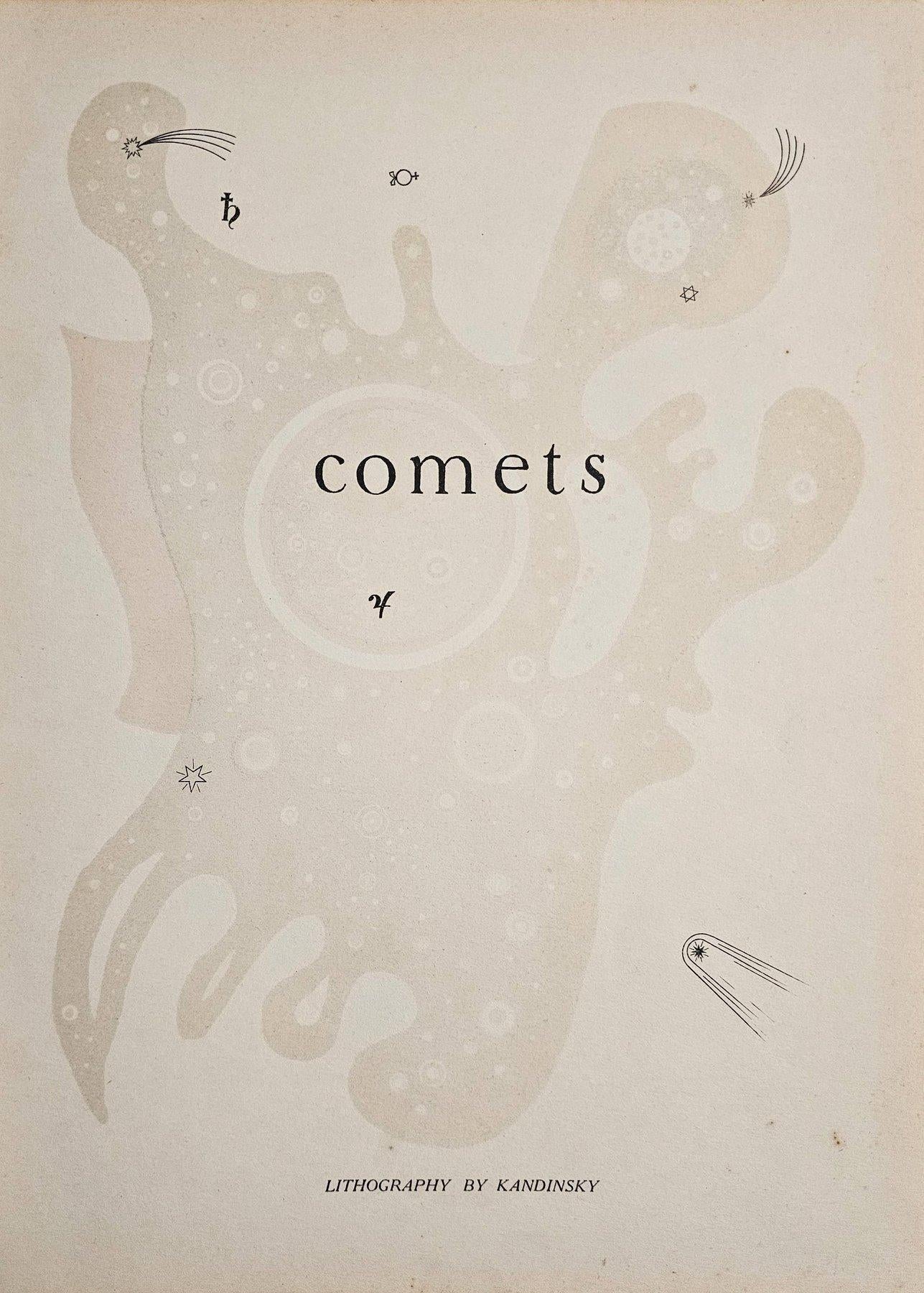Comets - Suprematist Print by Wassily Kandinsky