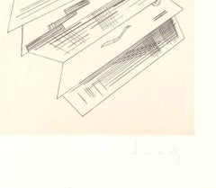Composition 2 pour Cahiers d'Art - Etching by V. Kandinsky - 1932