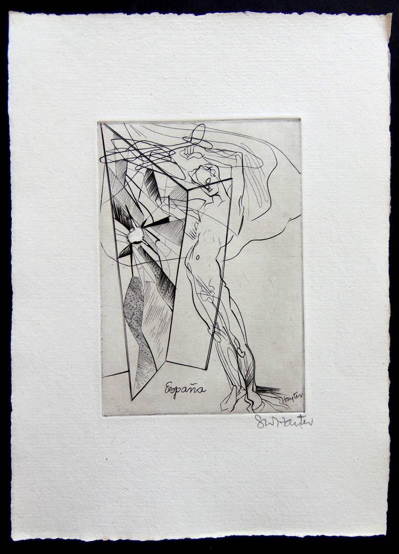 Unendlichkeitsbringer  Portfolio mit 9 Radierungen von Kandinsky Miro Hayter, „Fraternit“ (Surrealismus), Print, von Wassily Kandinsky