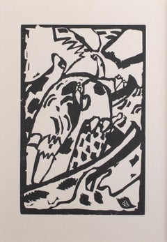 Improvisación 7", segunda edición, xilografía de "Klänge" de Wassily Kandinsky