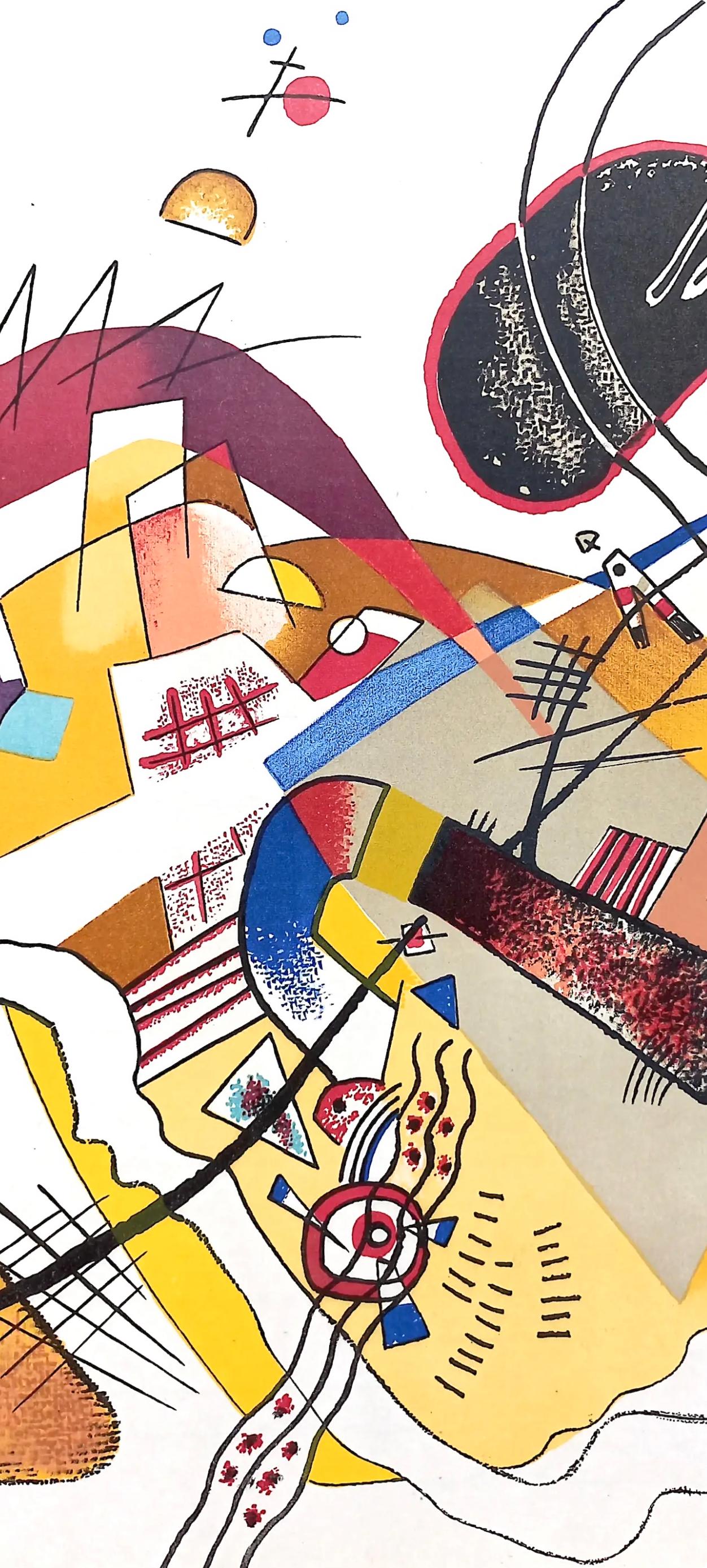 Kandinsky, Bonne Humeur, Derrière le miroir (después de) - Print Moderno de Wassily Kandinsky