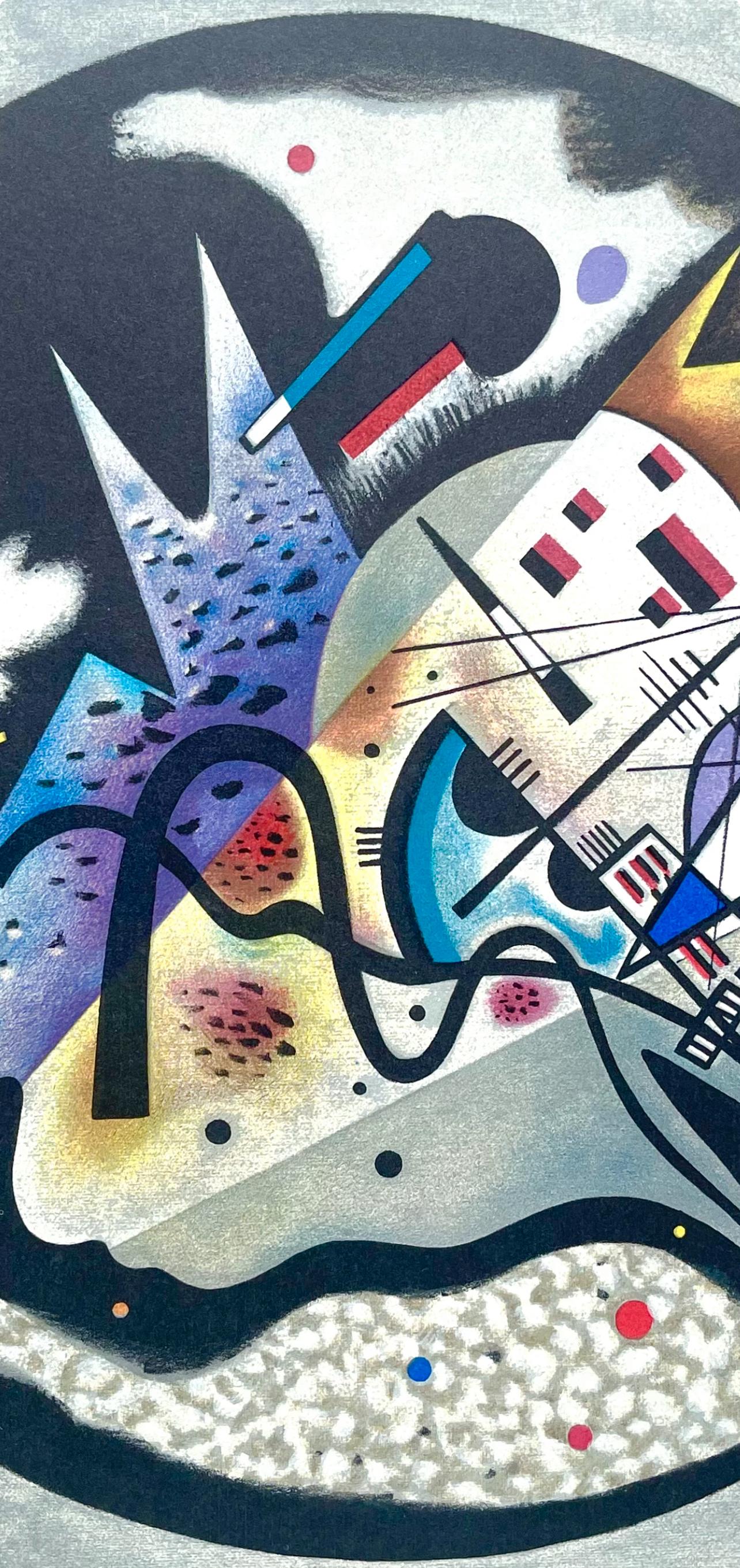 Kandinsky, Composition, Derrière le miroir (d'après) - Print de Wassily Kandinsky