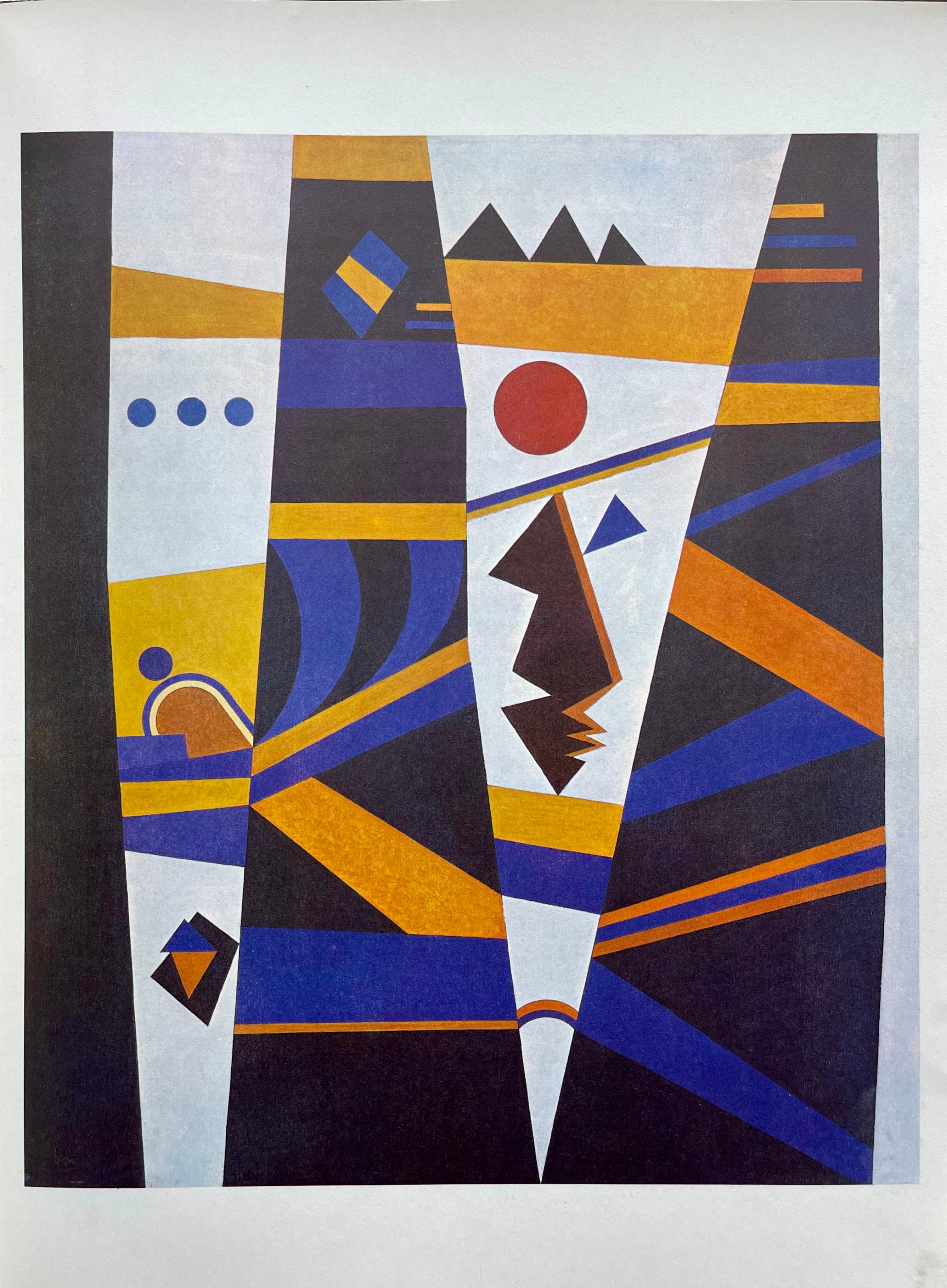 Kandinsky, Composition, Derrière le miroir (after) - Print by Wassily Kandinsky