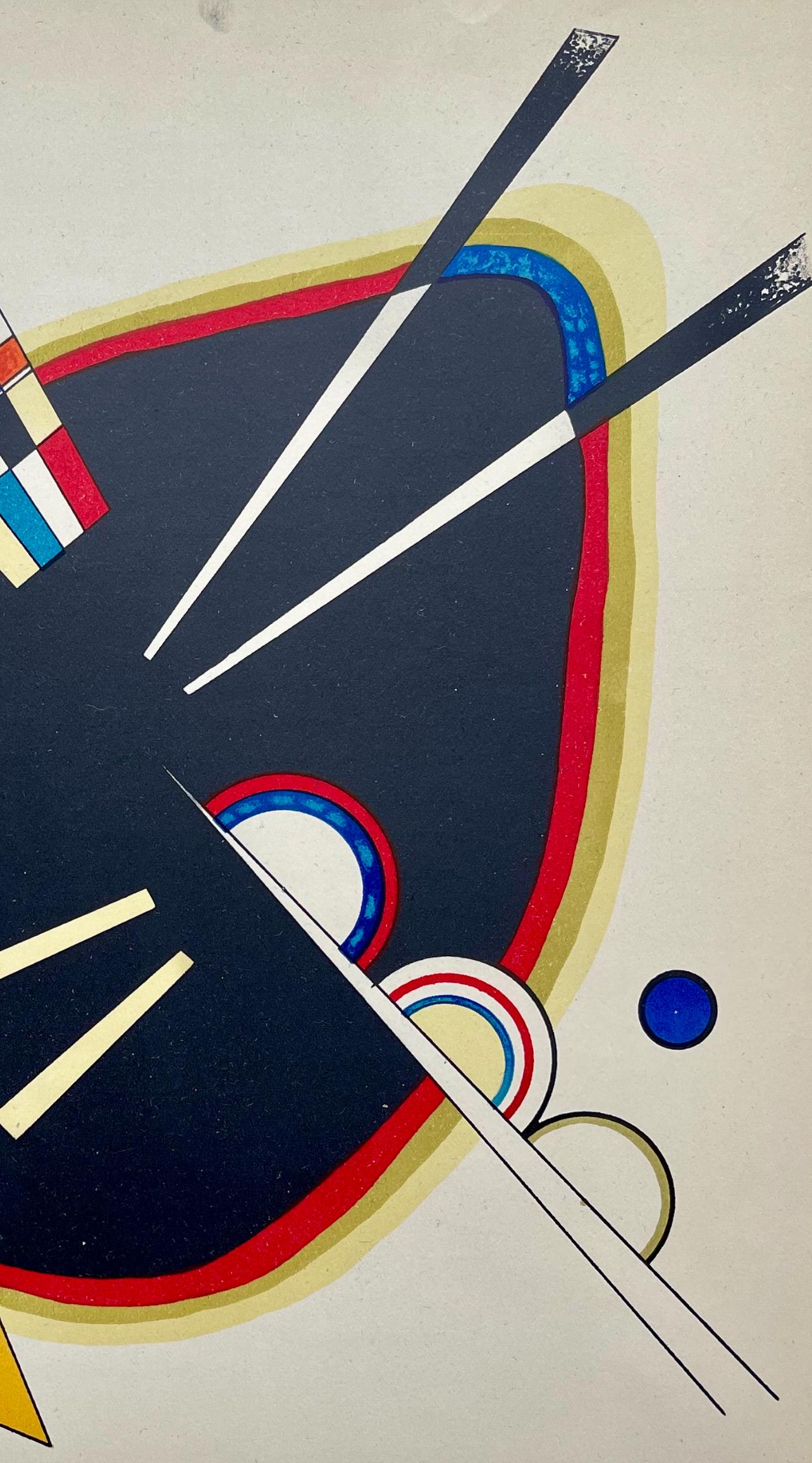 Kandinsky, Composizione, Derrière le miroir (dopo) - Print di Wassily Kandinsky