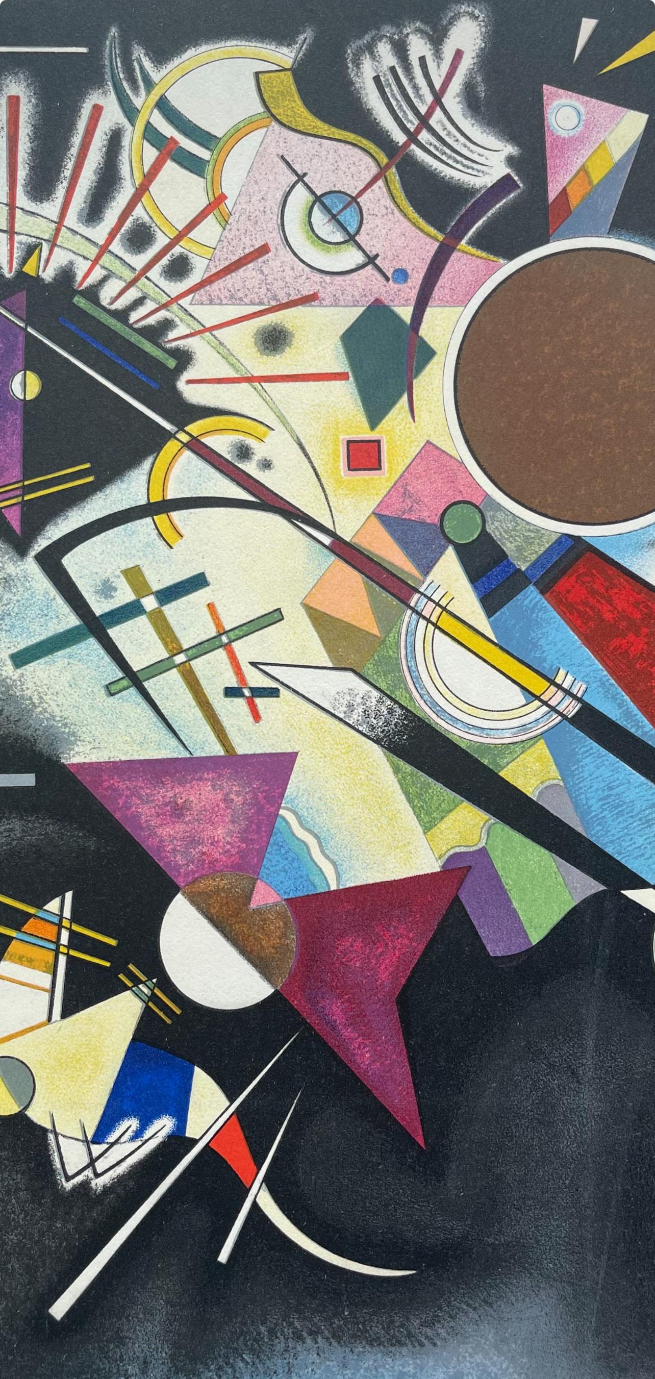 Kandinsky, Komposition, Derrière le miroir (nach) (Moderne), Print, von Wassily Kandinsky