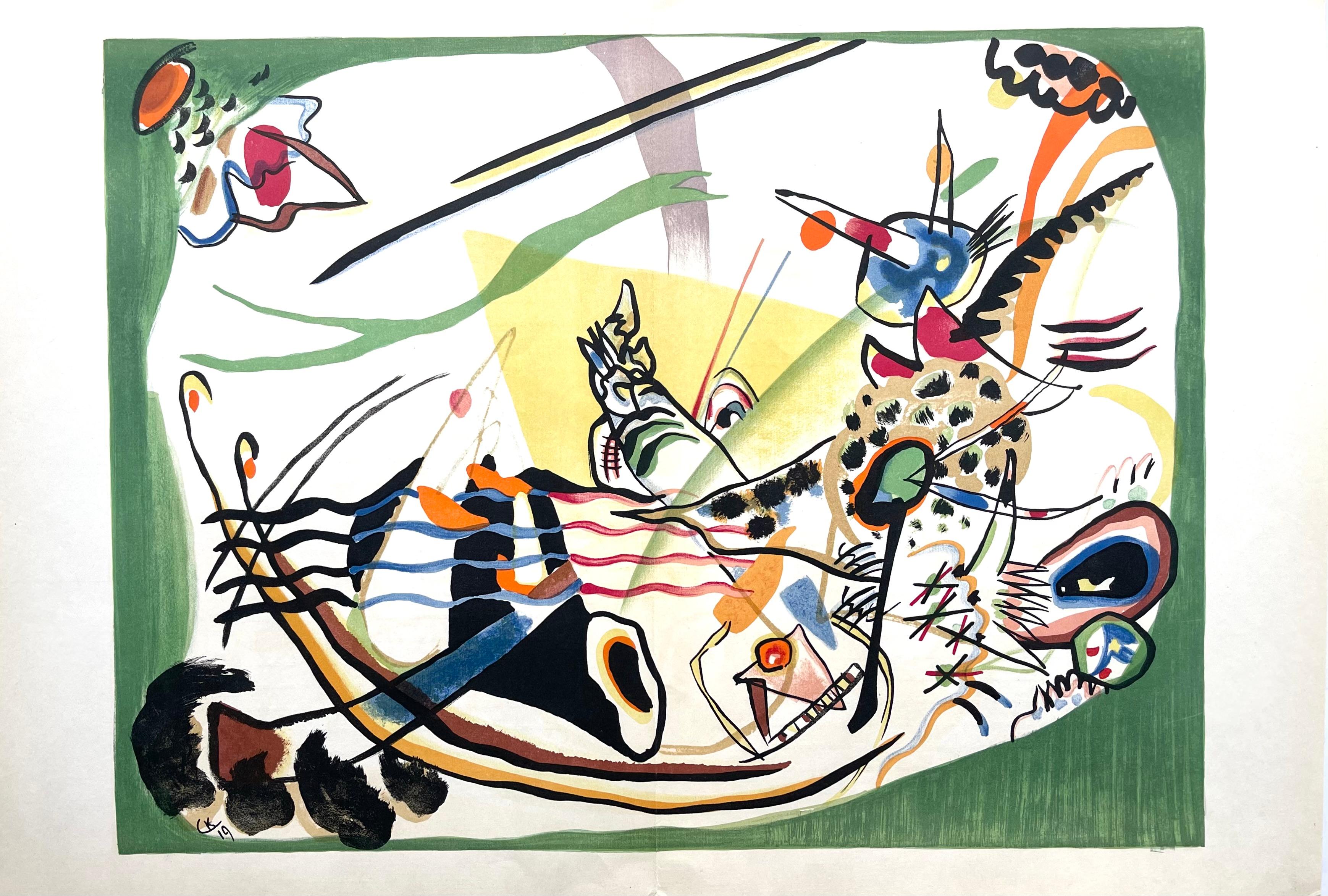 Kandinsky, Komposition, Derrière le miroir (nach) im Angebot 1
