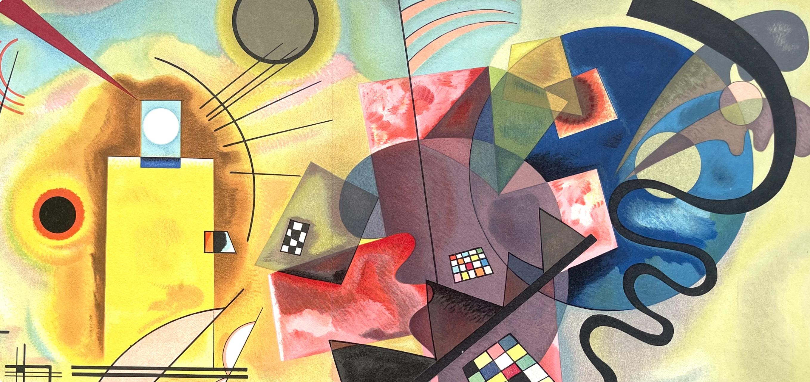 Kandinsky, Komposition, Derrière le miroir (nach) im Angebot 1