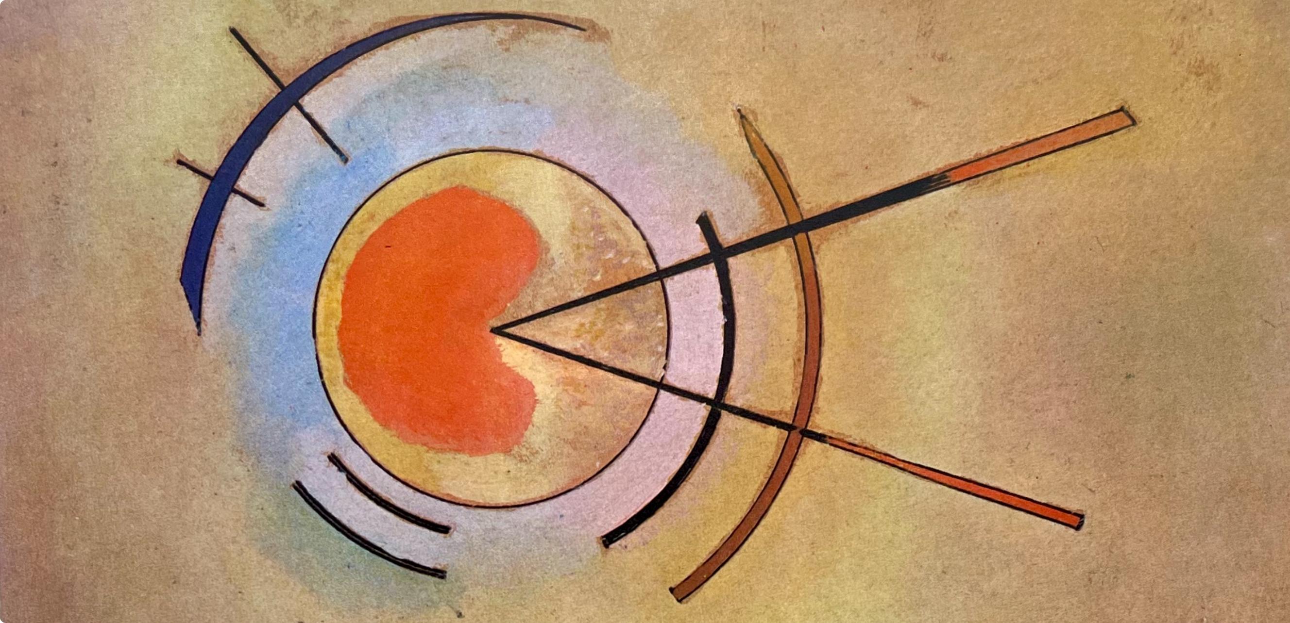 Kandinsky, Composition, Derrière le miroir (after) For Sale 1