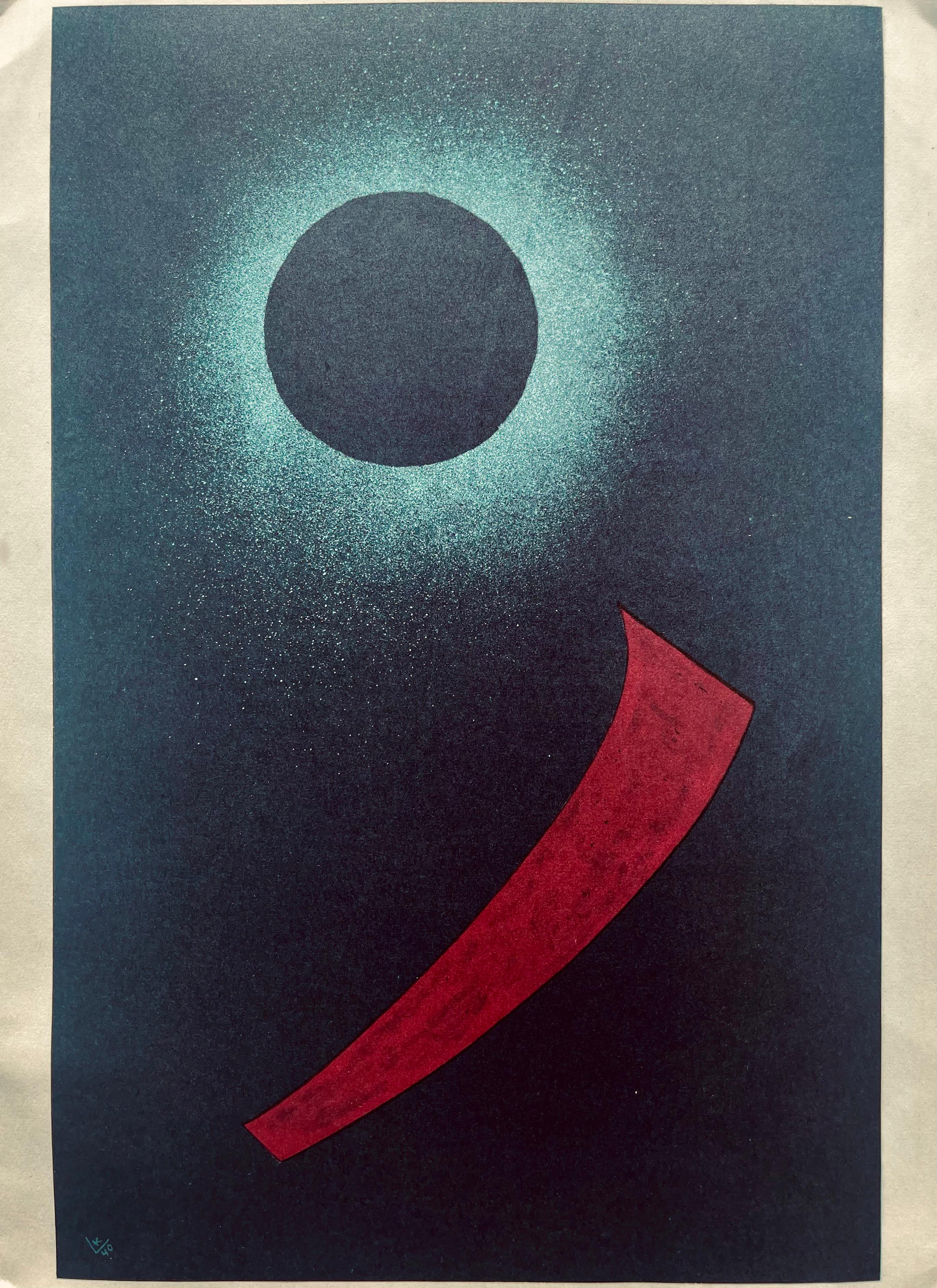 Lithograph on vélin paper. Inscription: Unsigned and unnumbered, as issued. Good condition. Notes: From Derrière le miroir, N° 119, 1960. Published by Aimé Maeght, Éditeur, Paris; printed by Éditions Pierre à Feu, Galerie Maeght, Paris. Excerpted